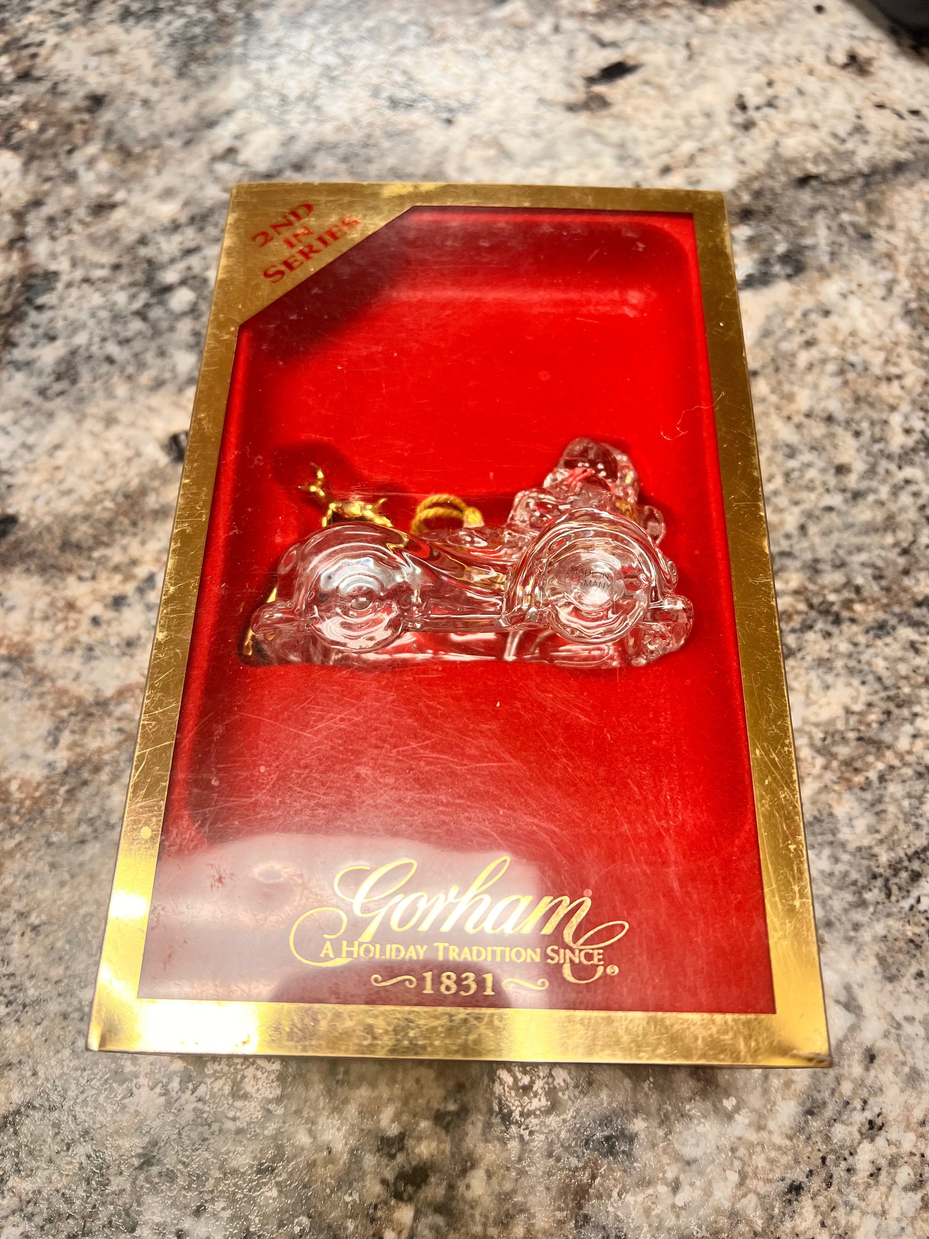 Crystal Santa Car