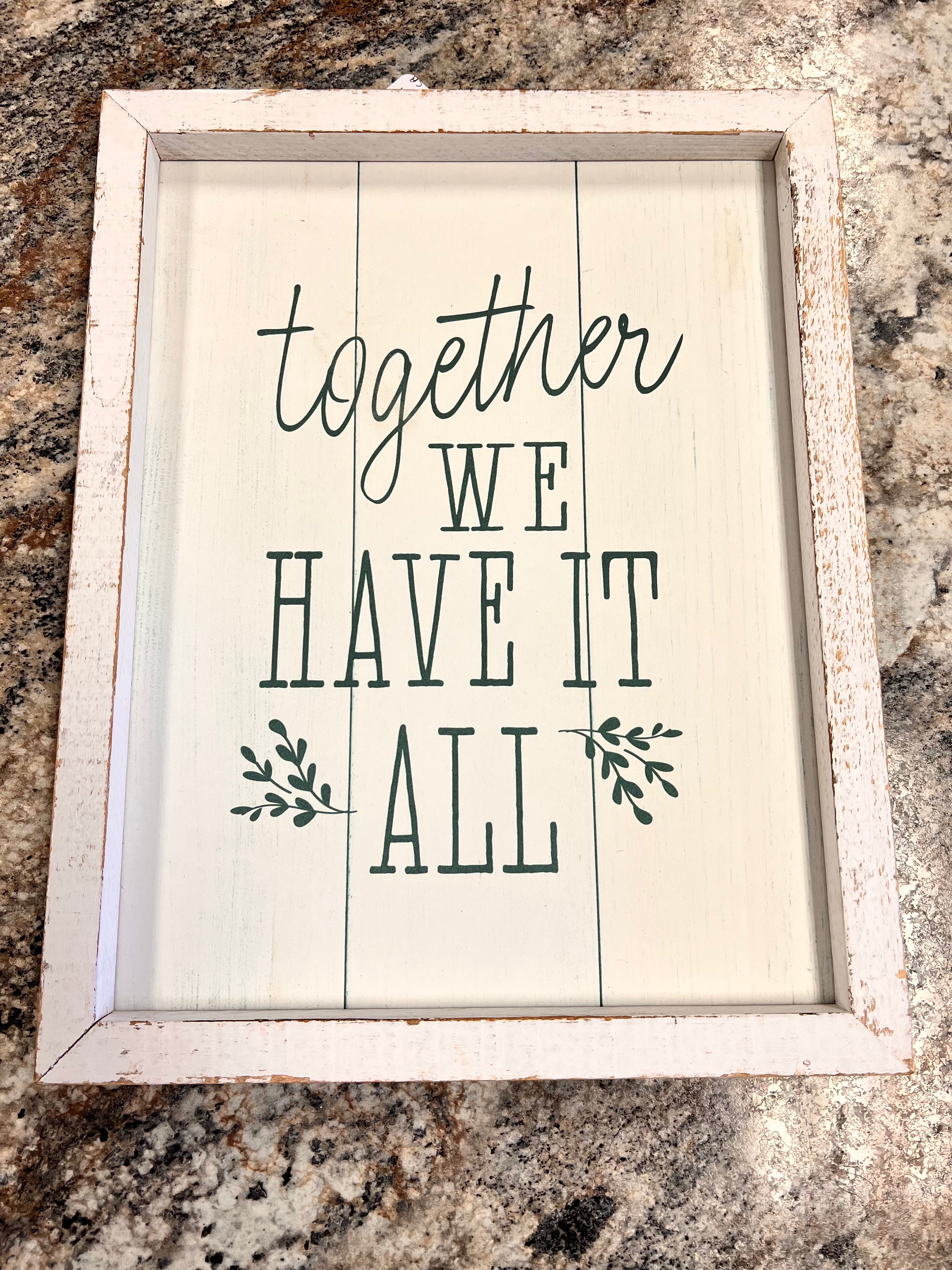 Together Sign