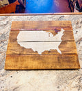 Wood USA Sign