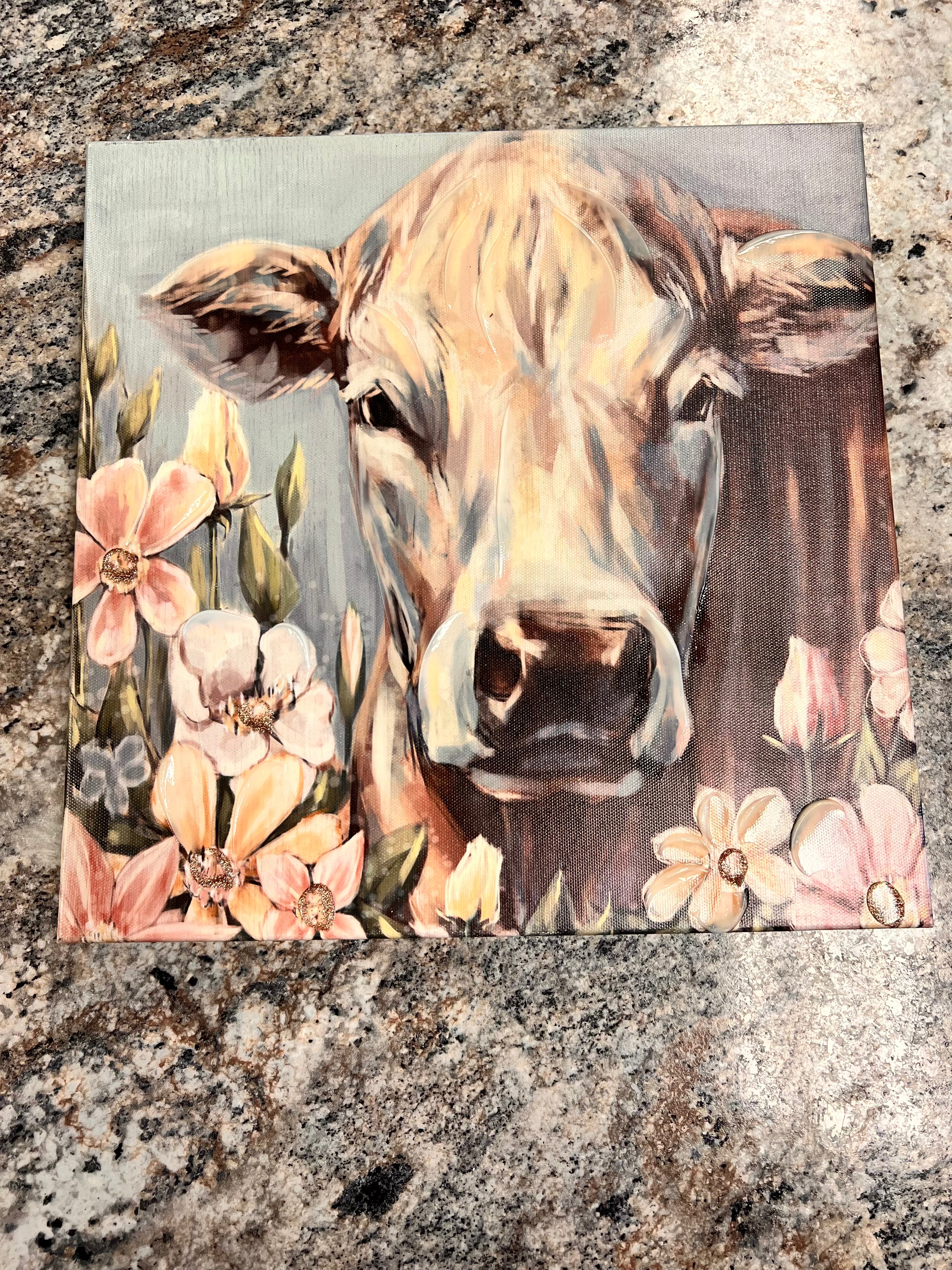 Cow Canvas