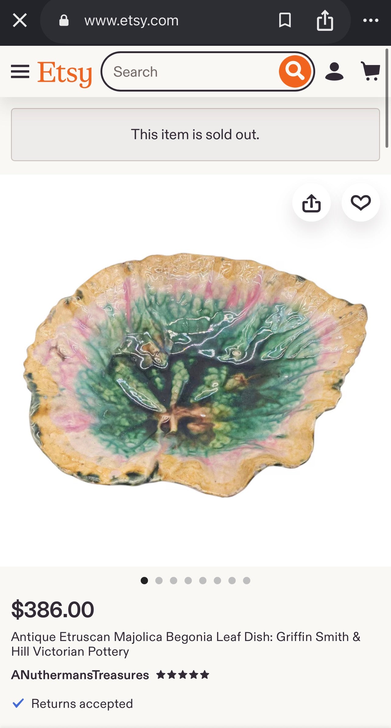 Rare Leaf Plate