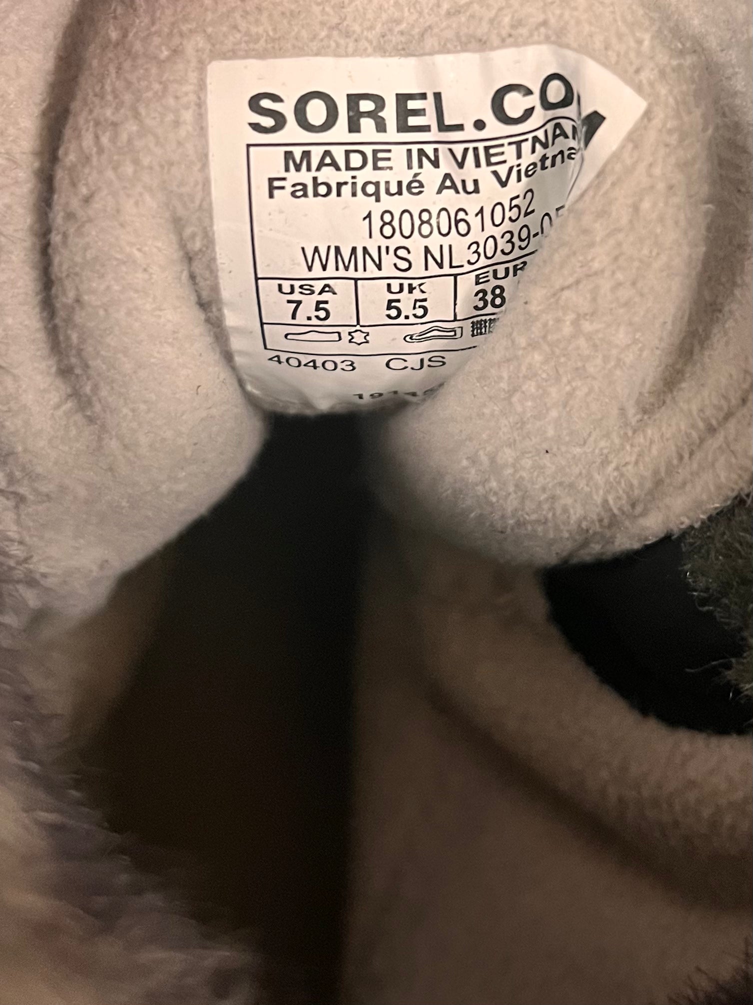 Sorel Boots 7.5