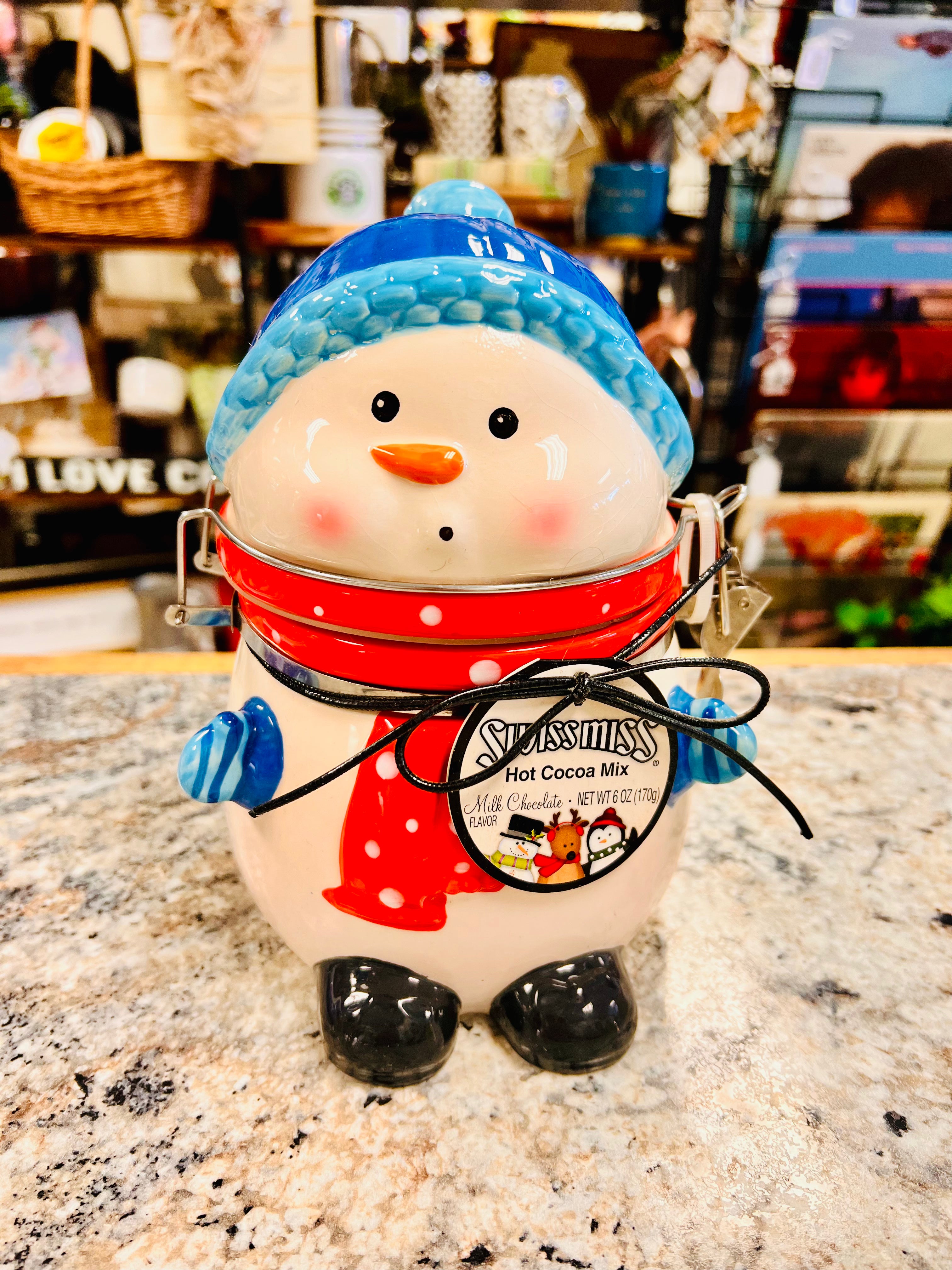 Snowman Jar