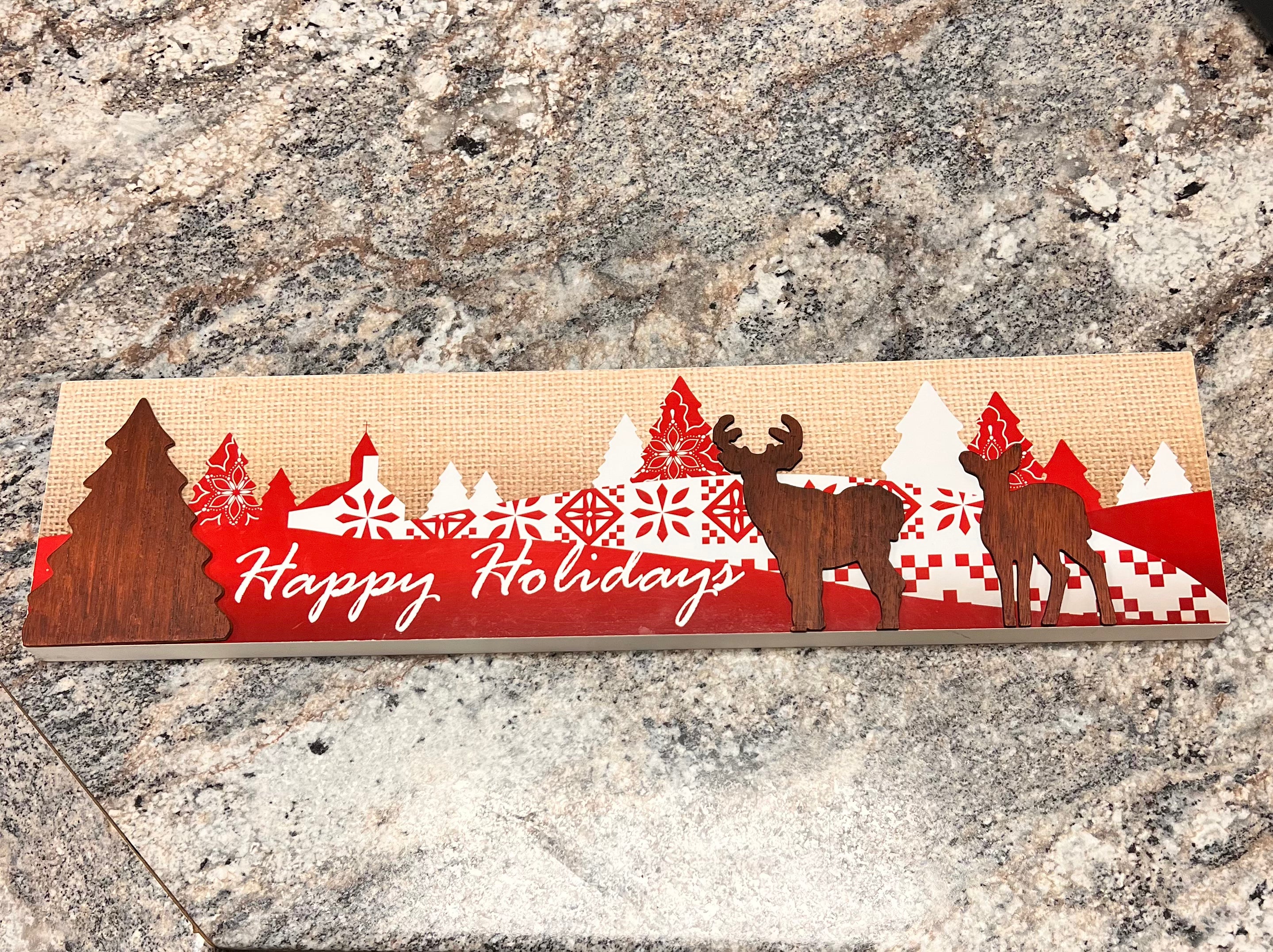 Holiday Sign