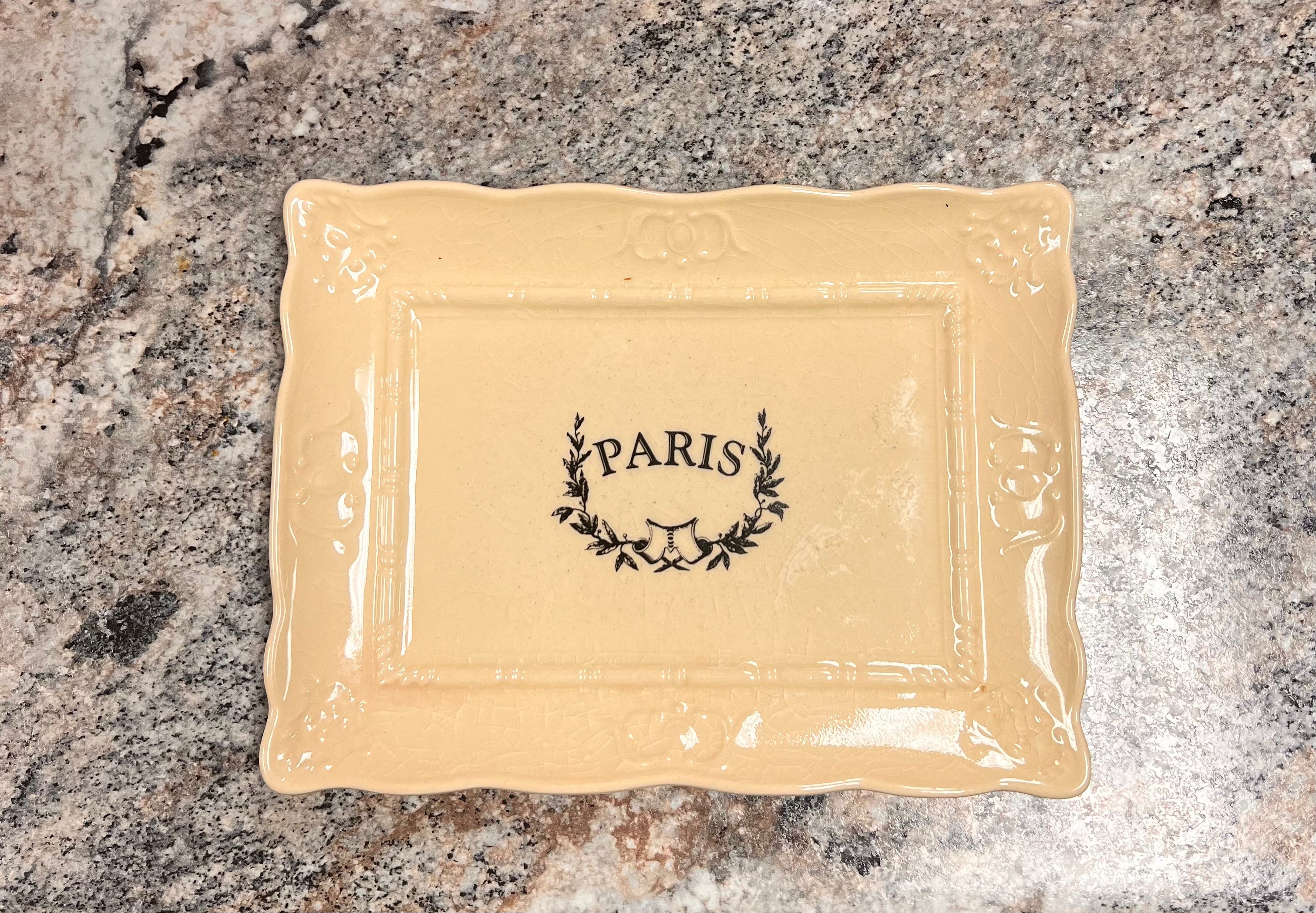 Vintage Paris Tray