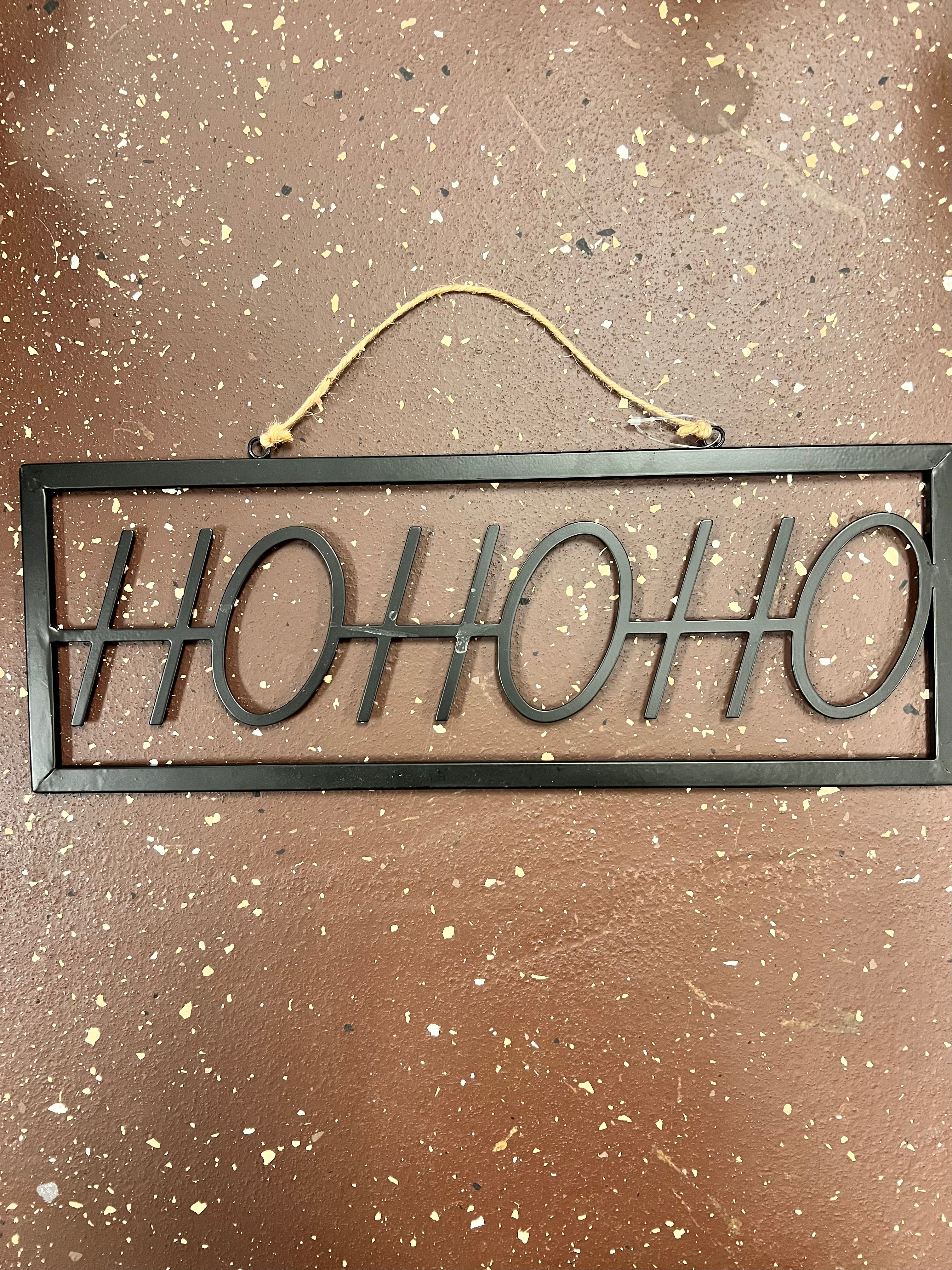 Ho Ho Ho Sign
