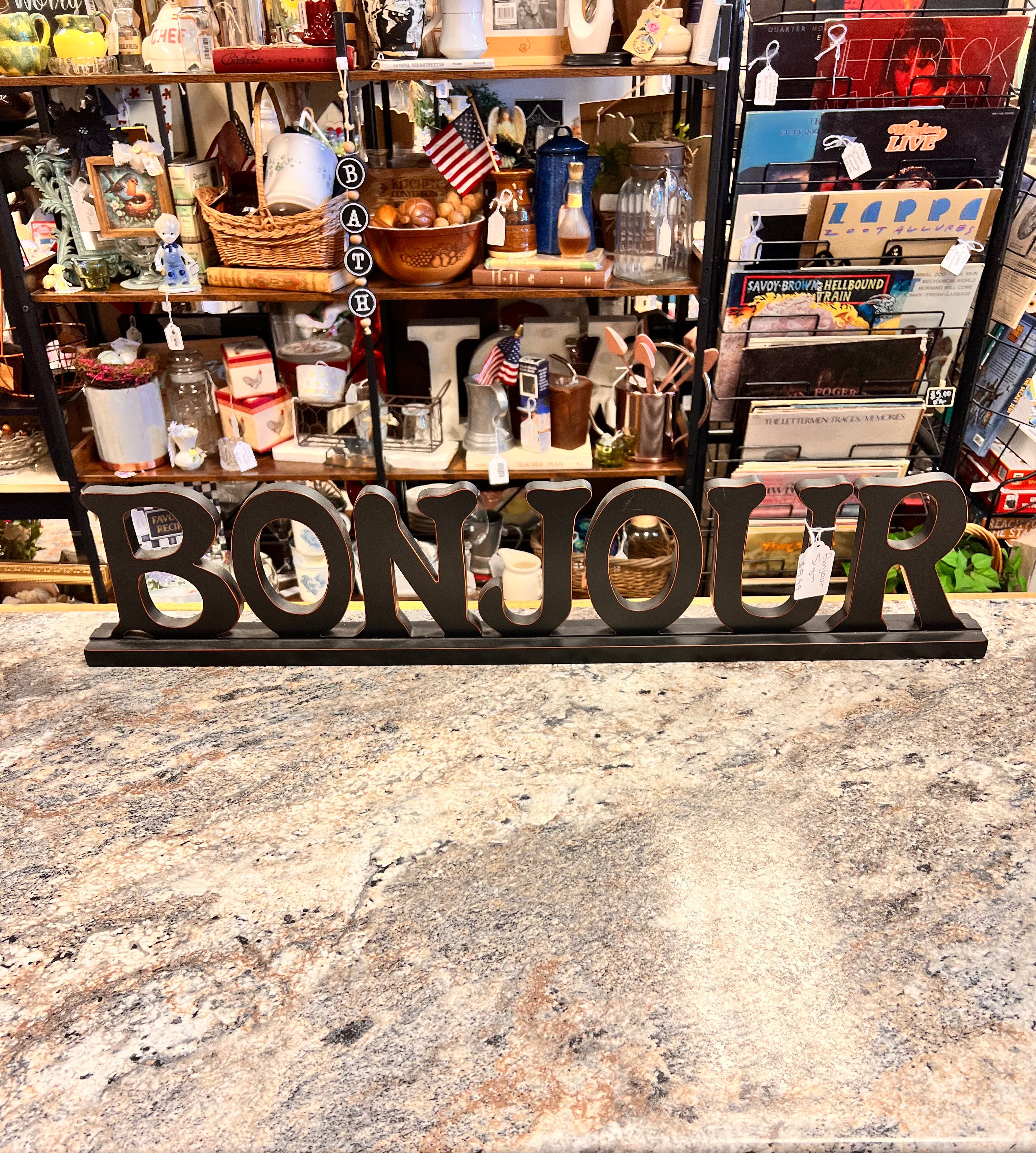 Bonjour Sign