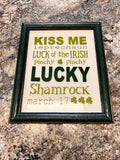 Kiss Me Sign