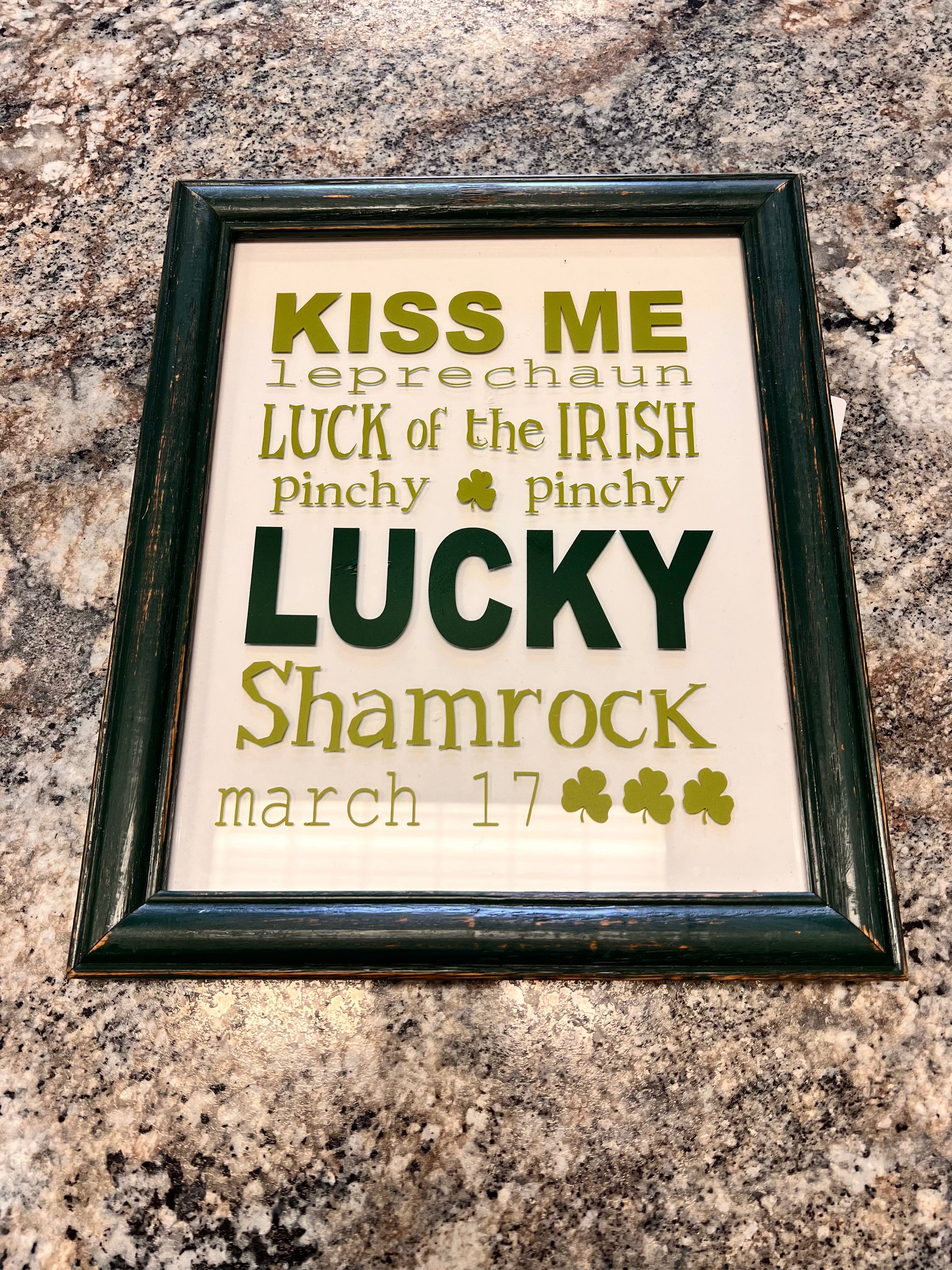 Kiss Me Sign