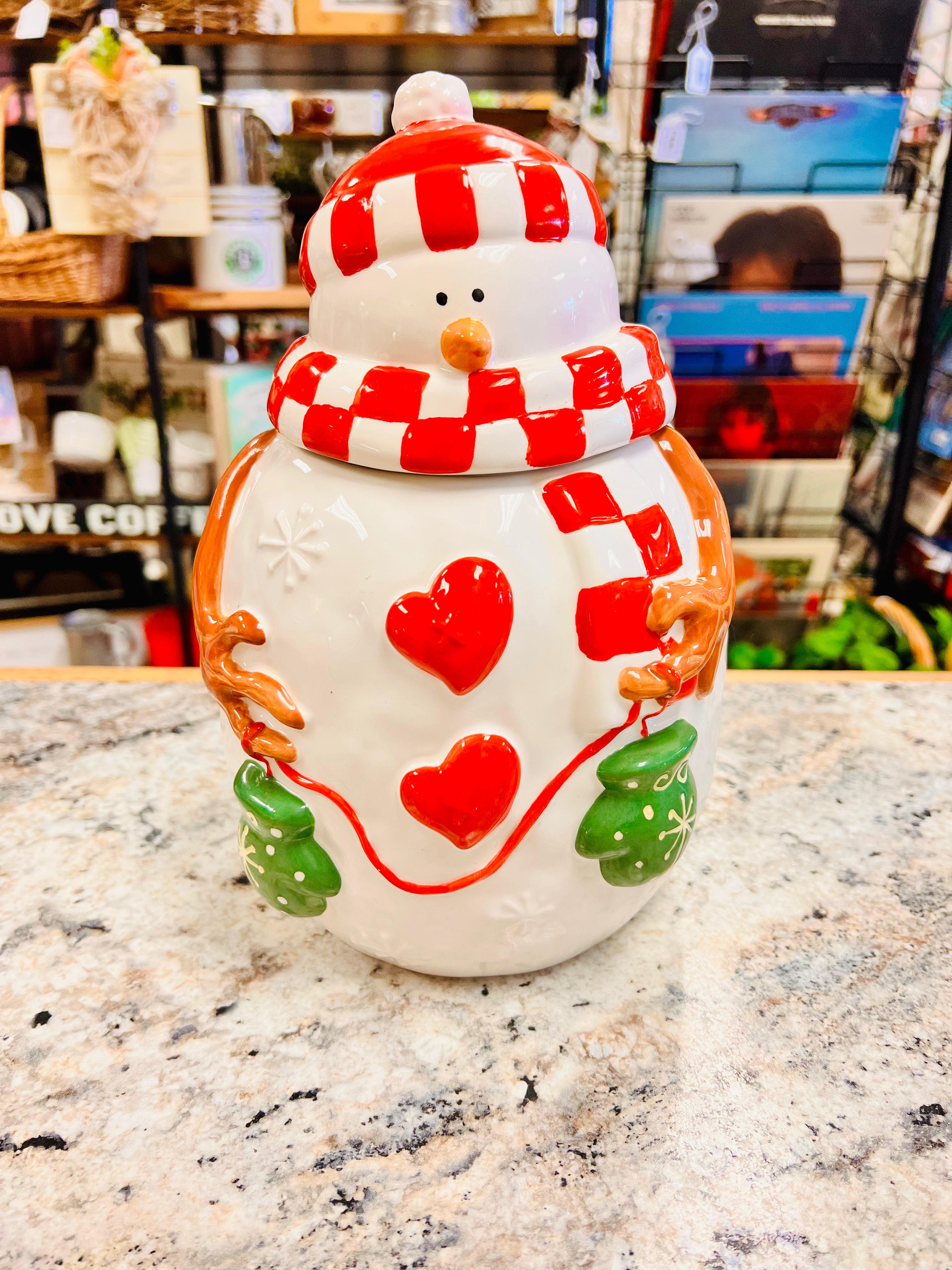 Snowman Cookie Jar