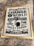 Bathroom Sign