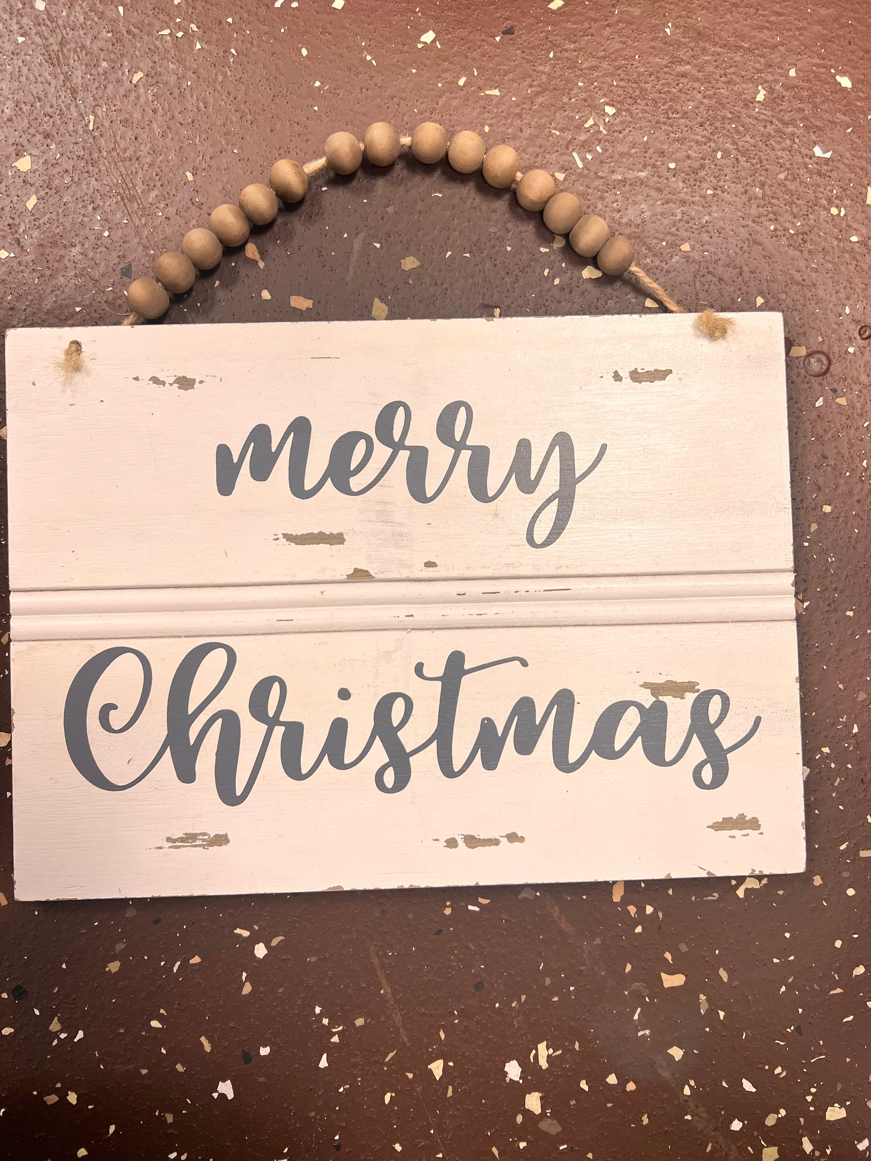 Merry Christmas Sign