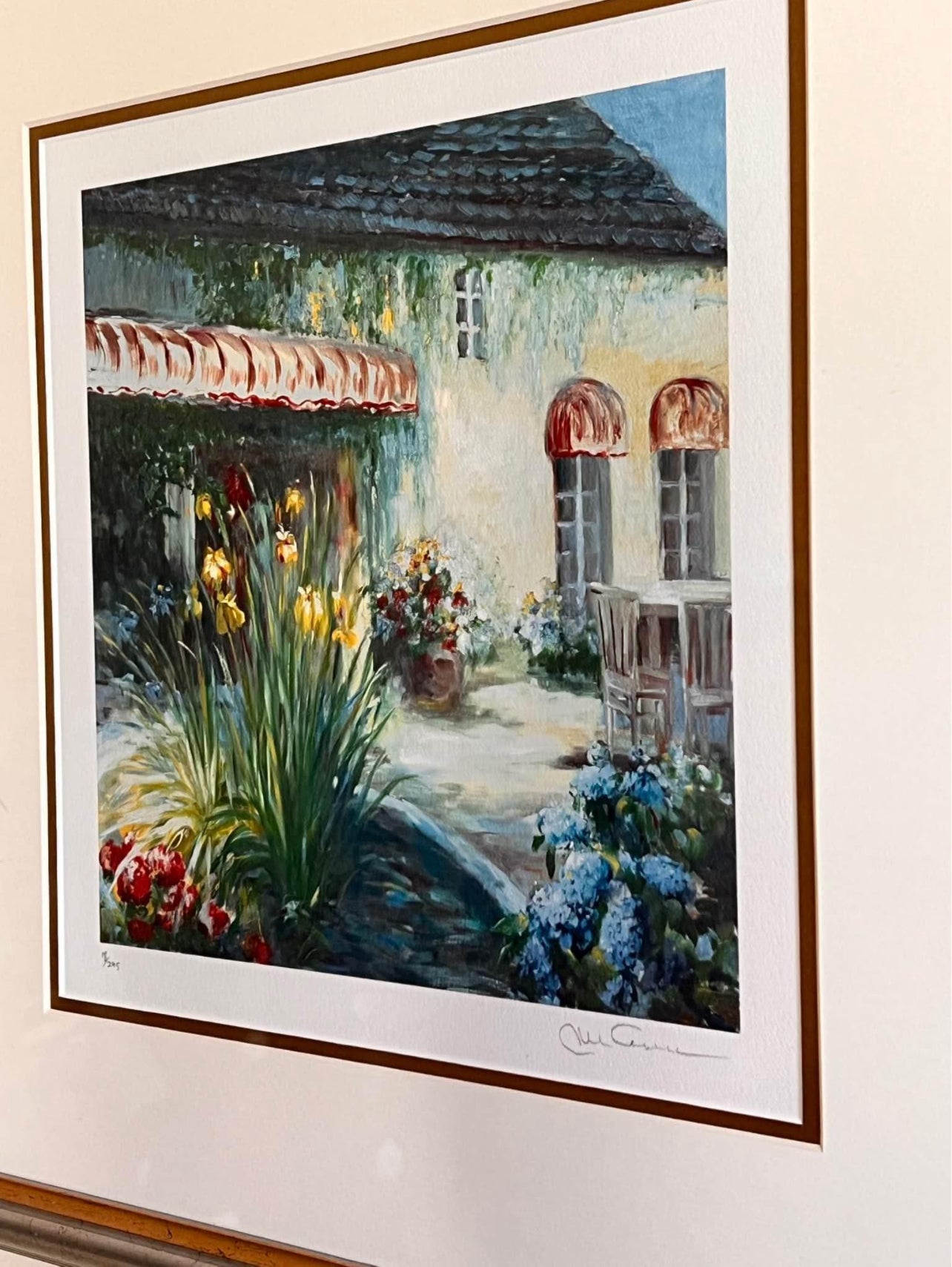 M. Cerise Limited Edition Framed Print 20”