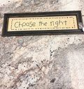 Embroidered Sign