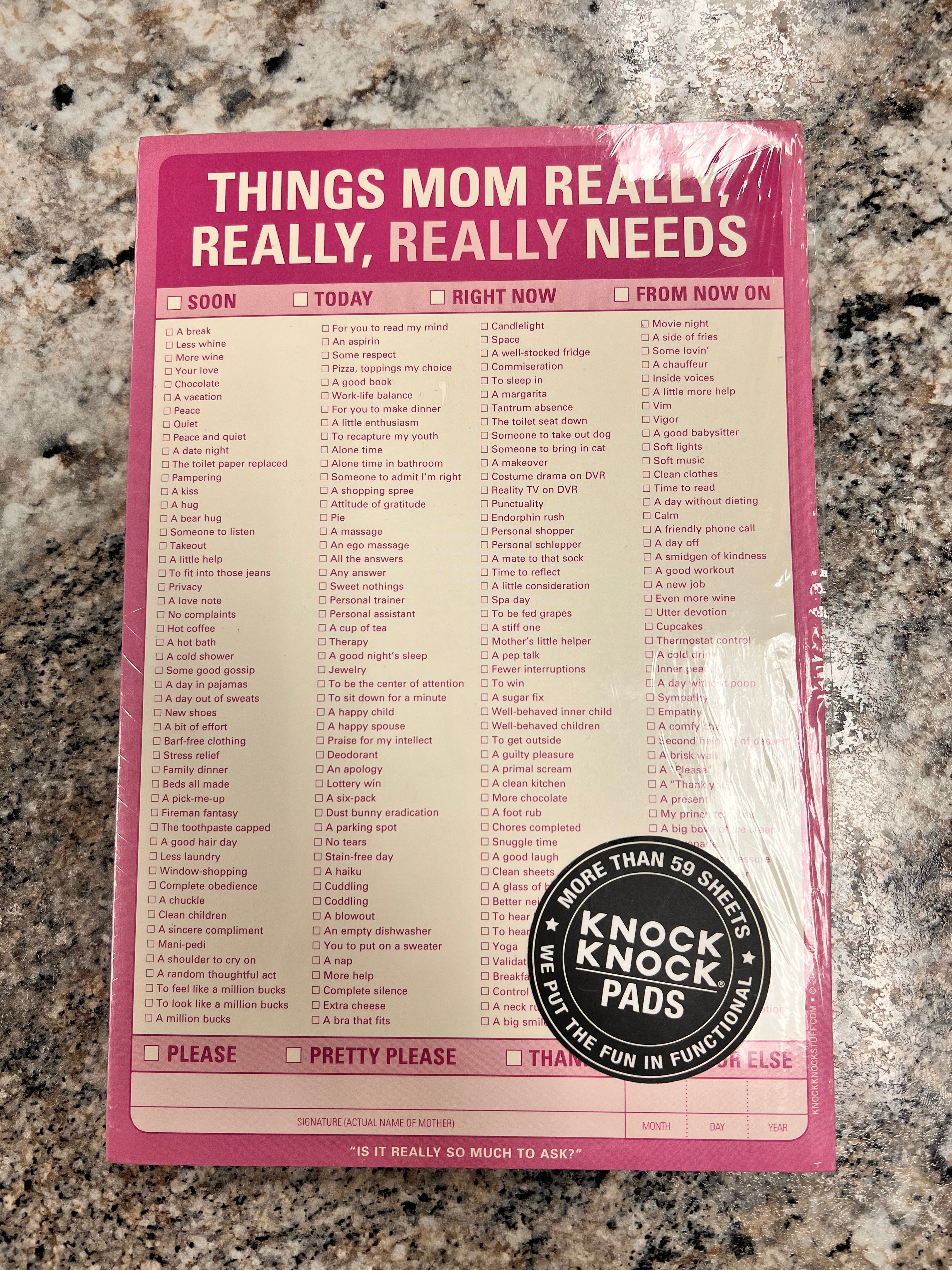 Things Mom Needs