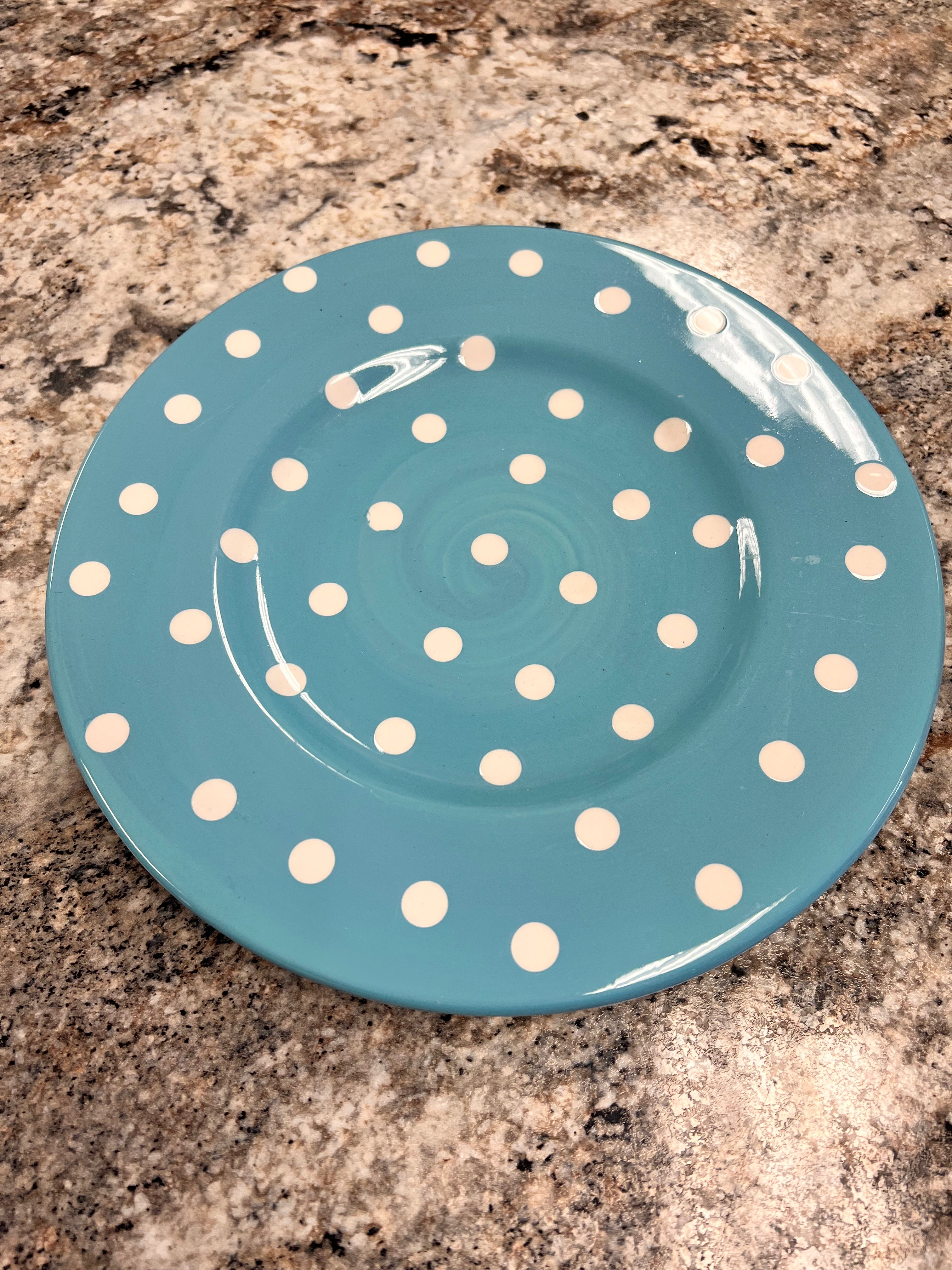 Polka Dot Plate