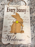Bunny Sign