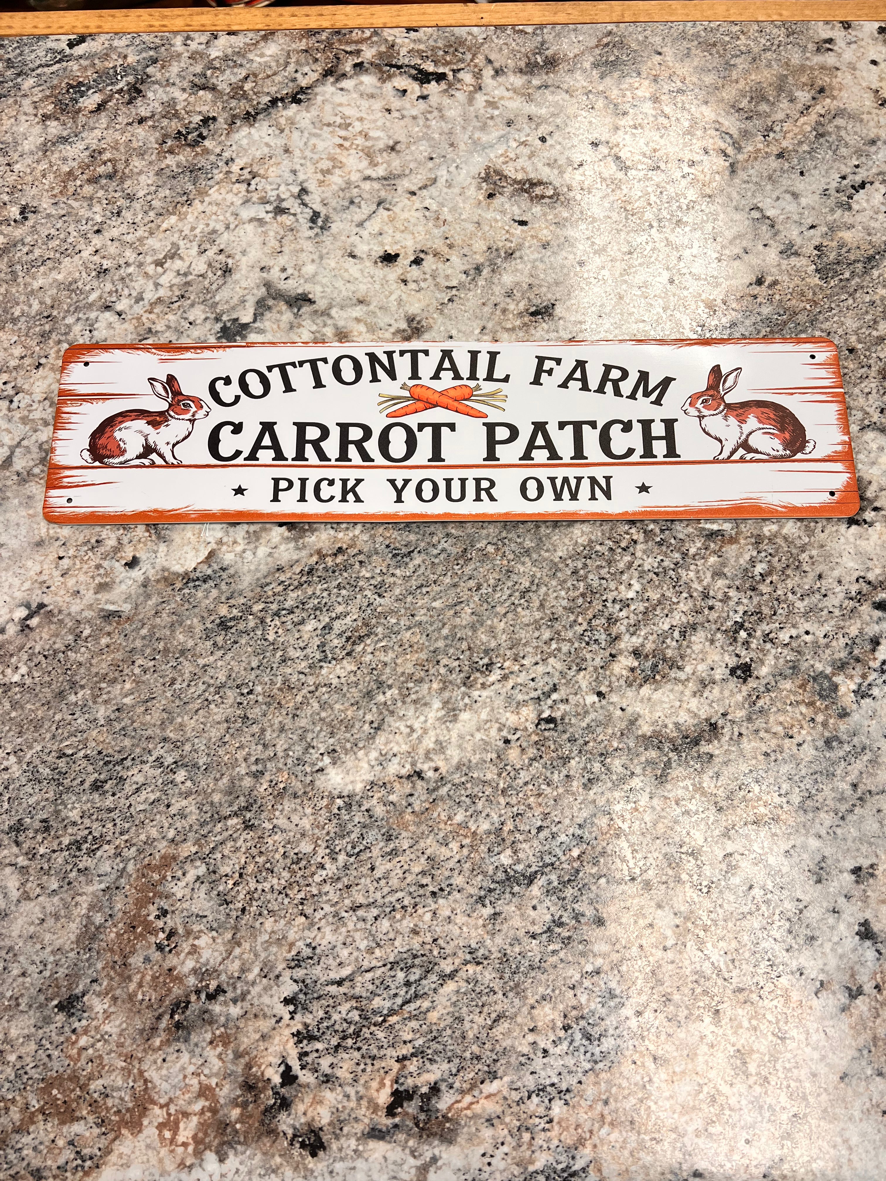 Metal Easter Sign