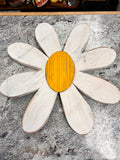 Wood Flower Decor