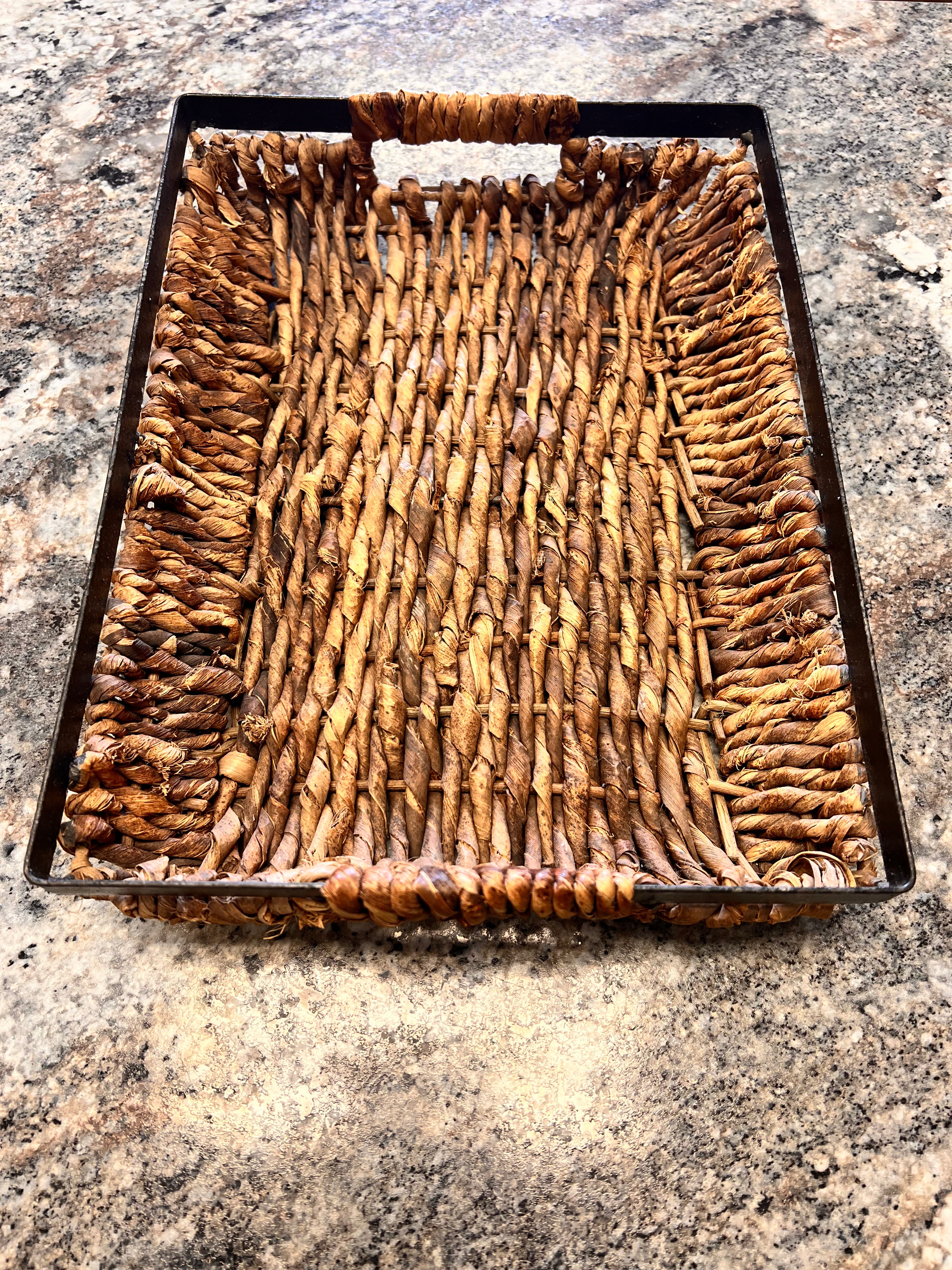 Wicker Tray