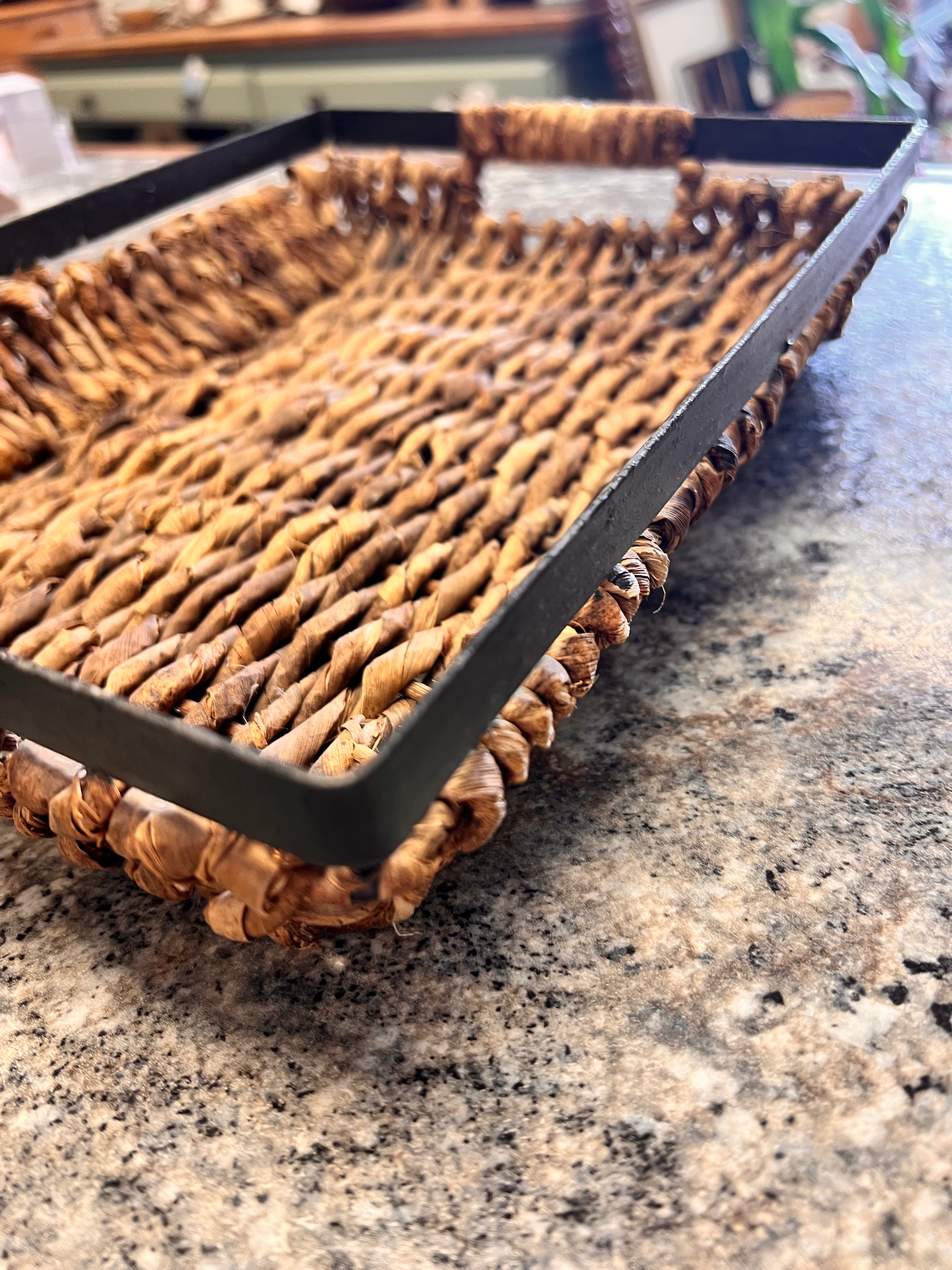 Wicker Tray