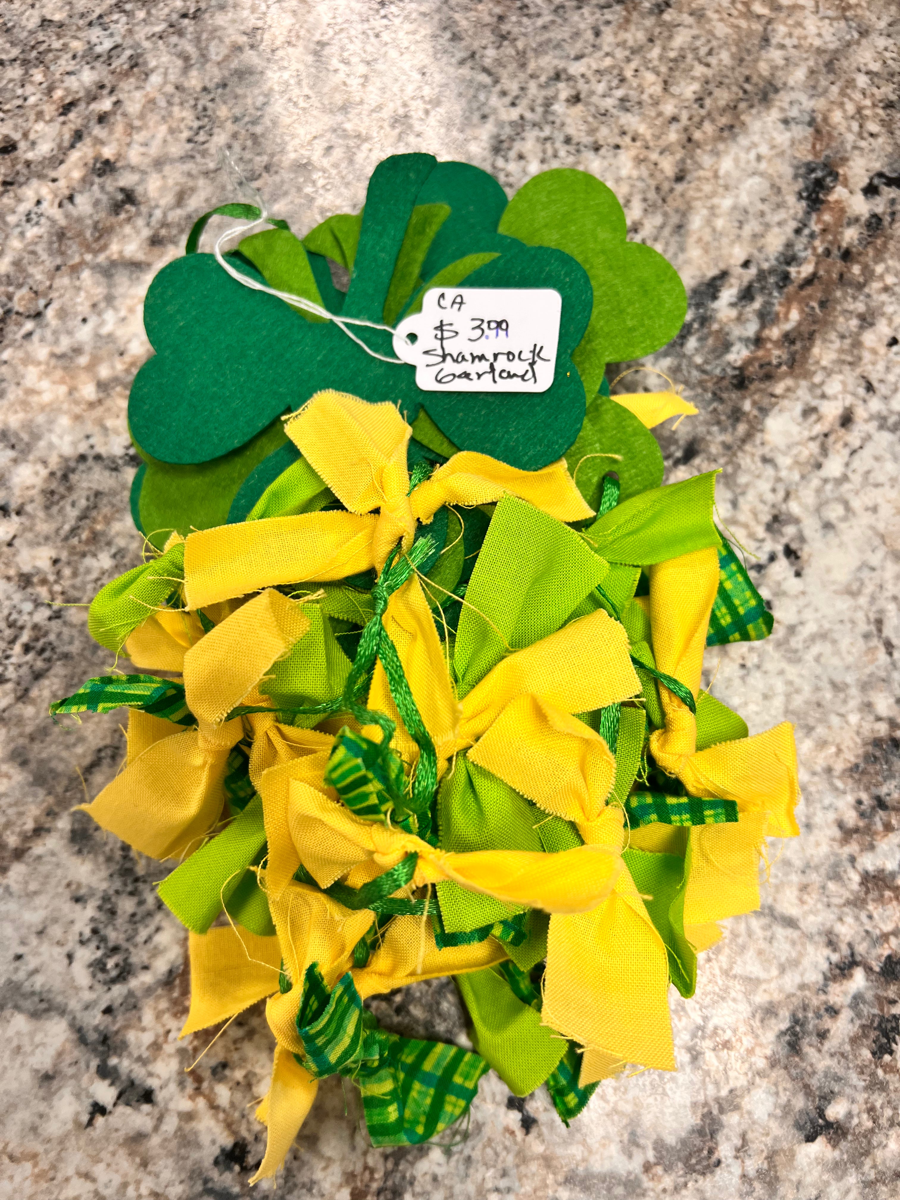 Shamrock Garland