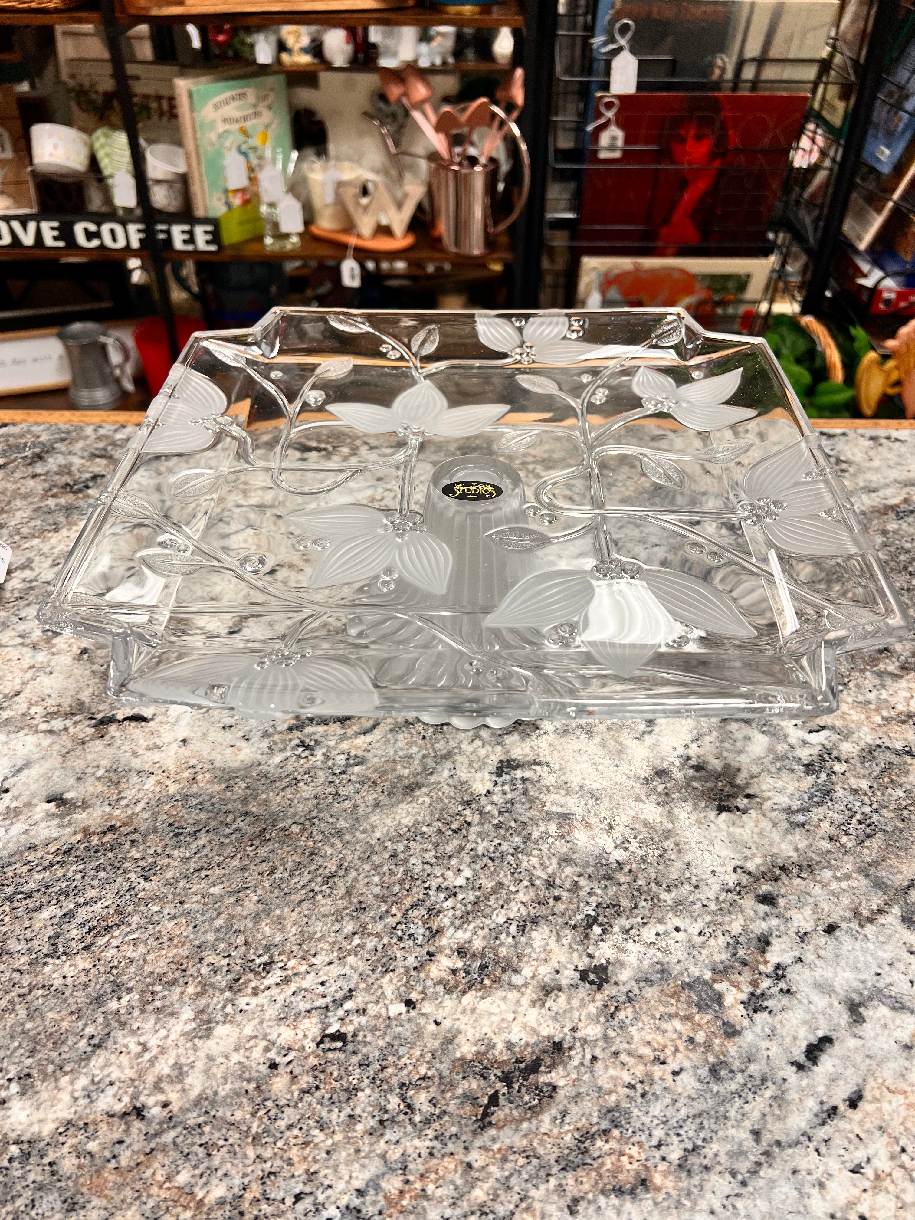 Crystal Cake Stand