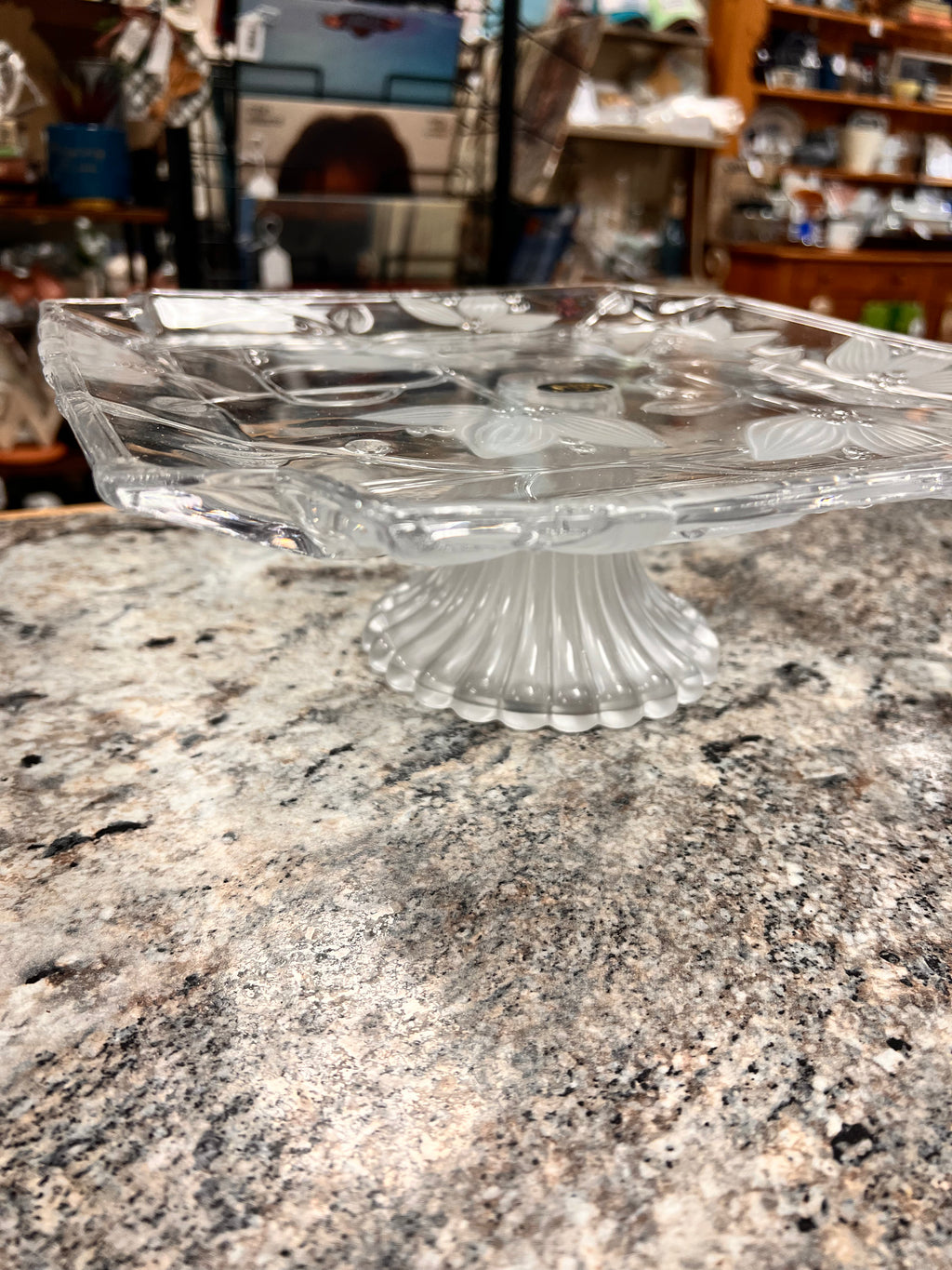 Crystal Cake Stand
