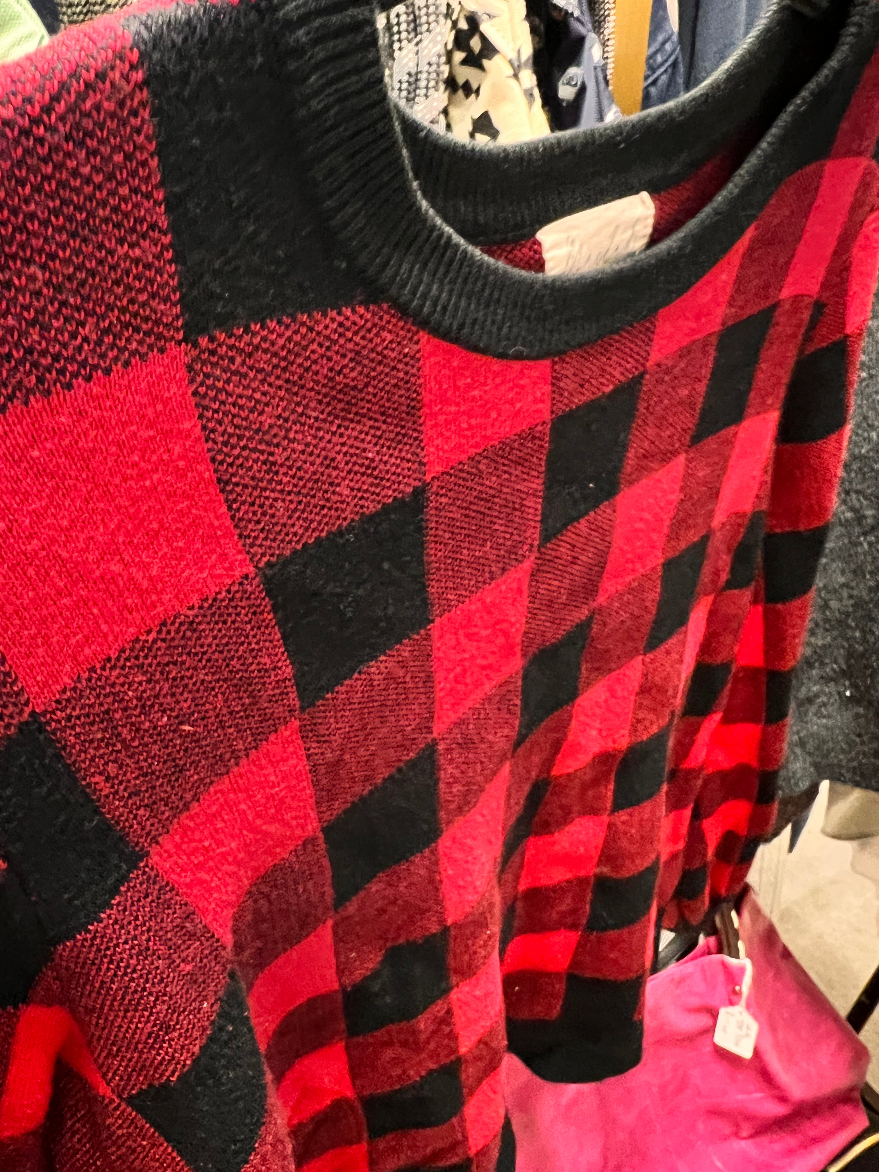 Checkered Sweater