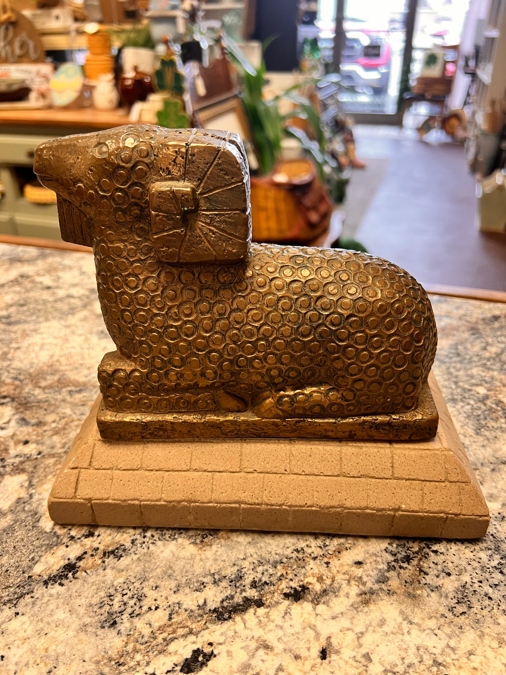 MCM Ram Sculpture