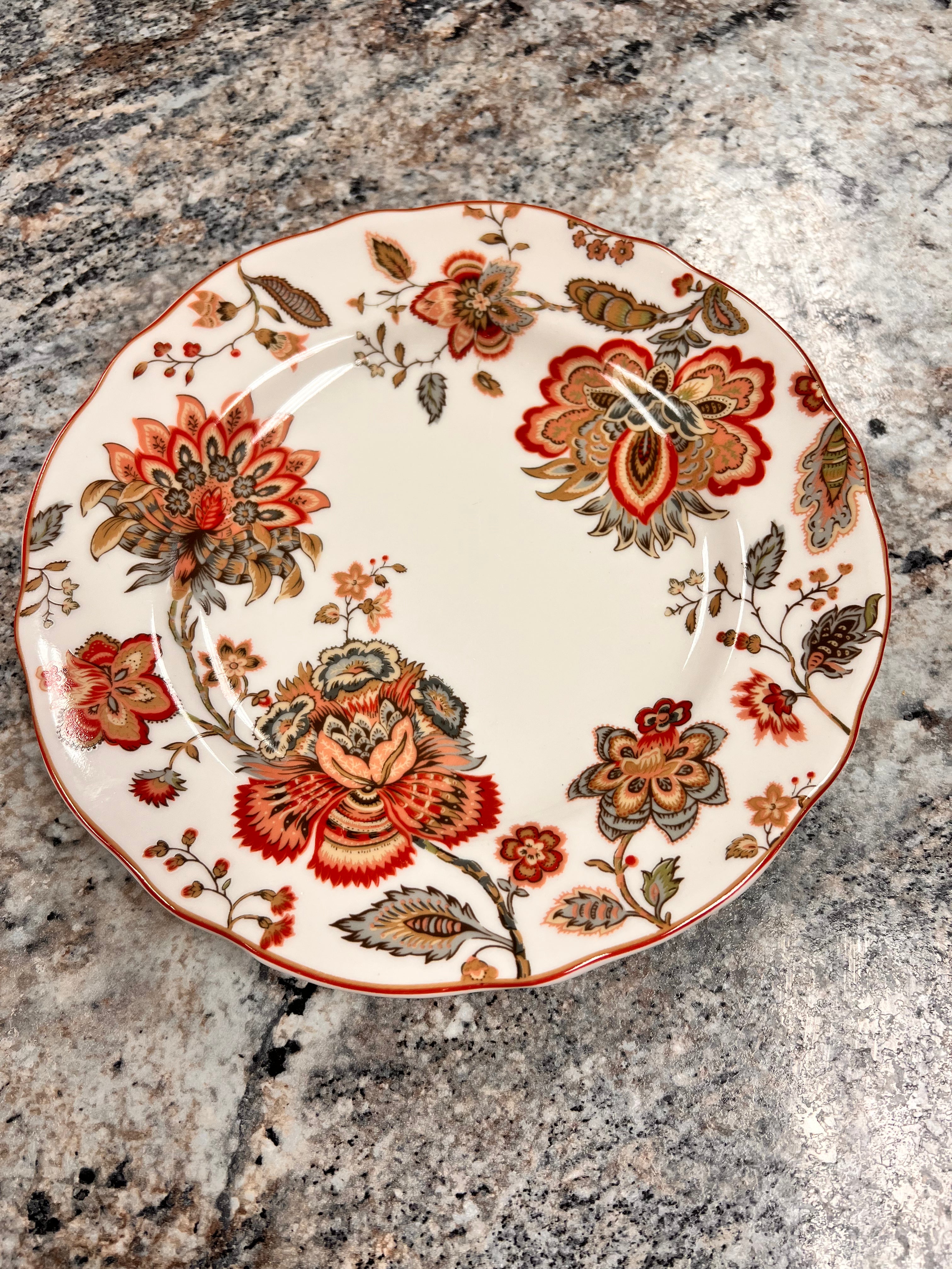 Floral Plate