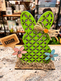 Green Wood Bunny