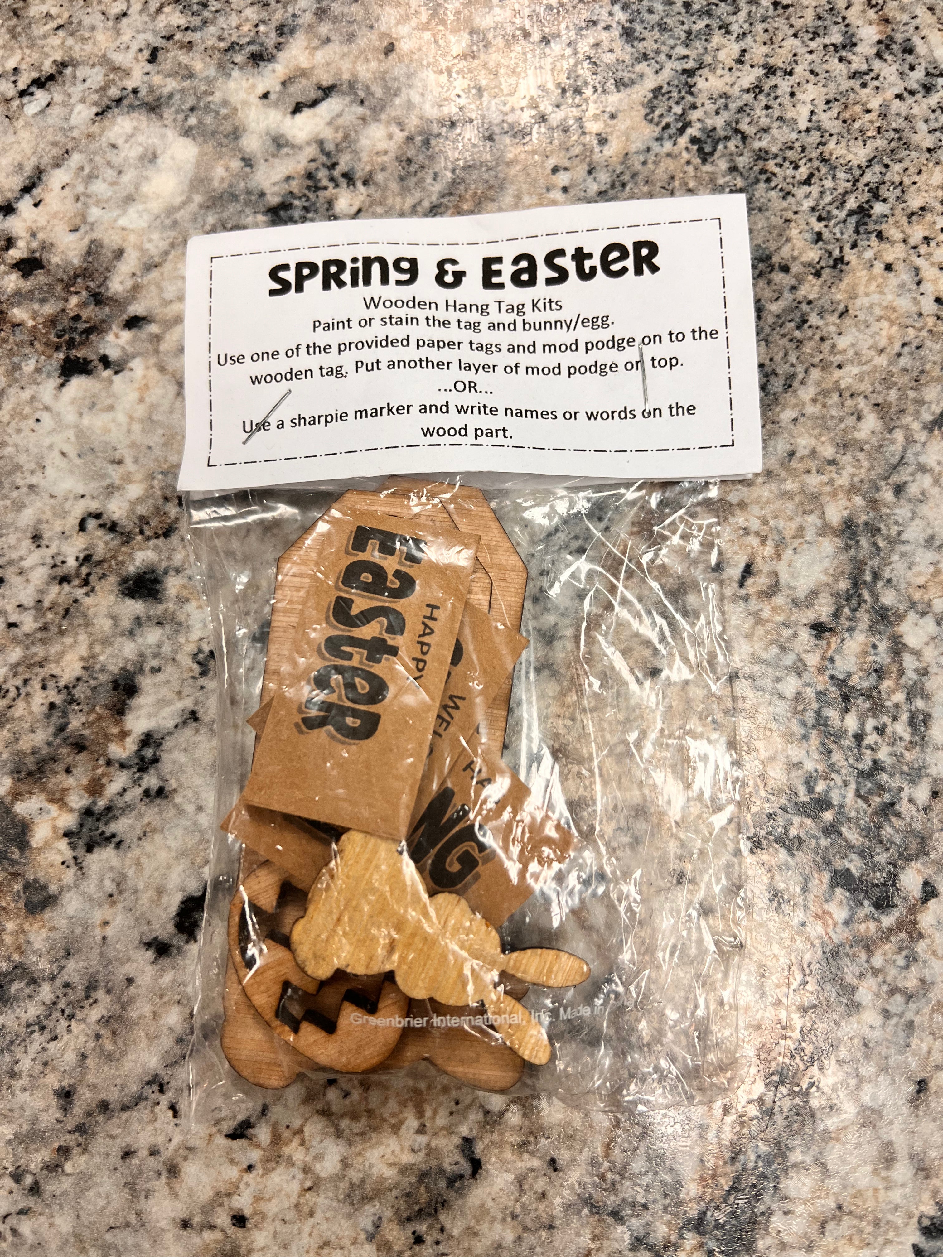 Wood Tag Kit