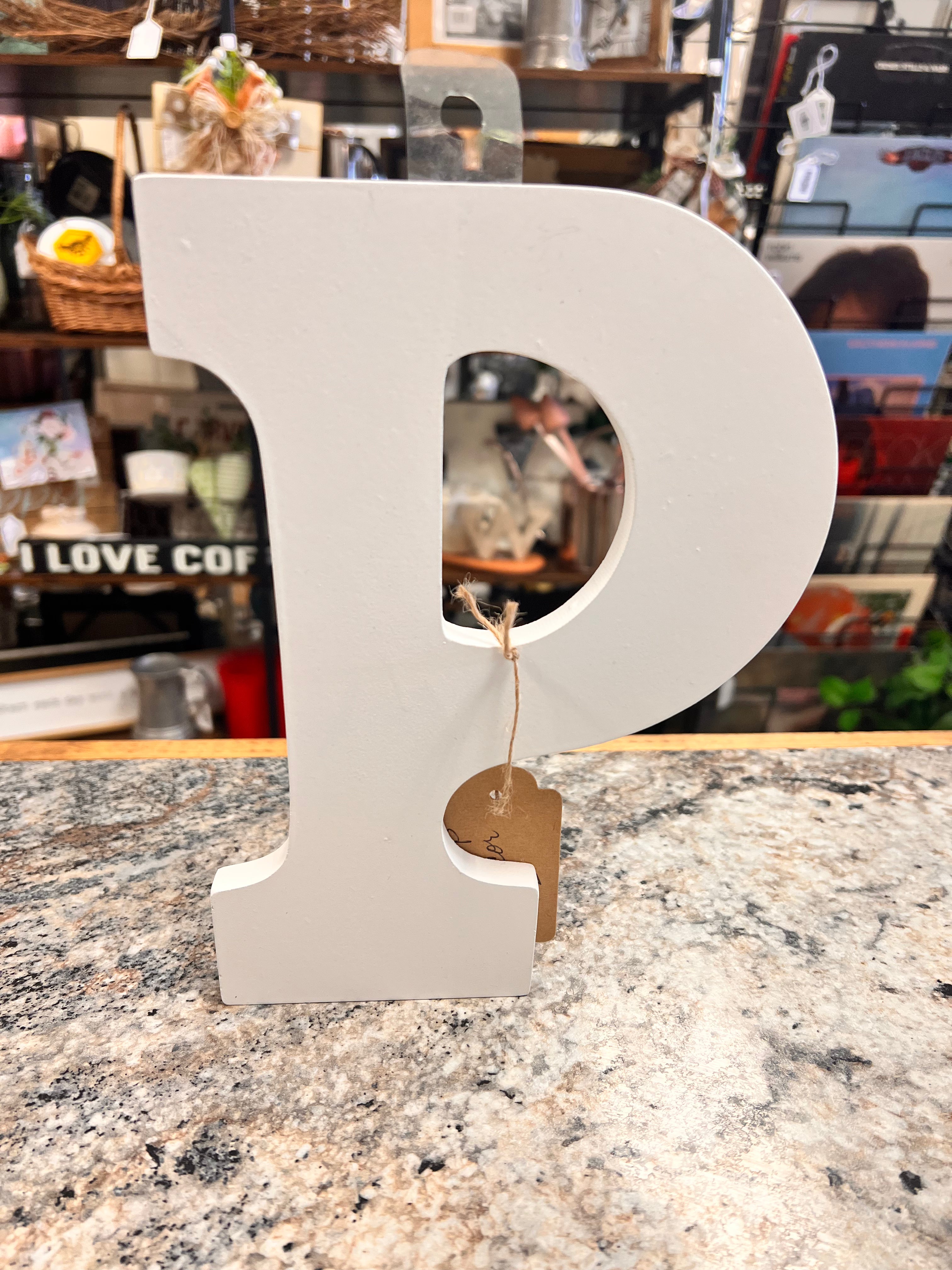 Letter P