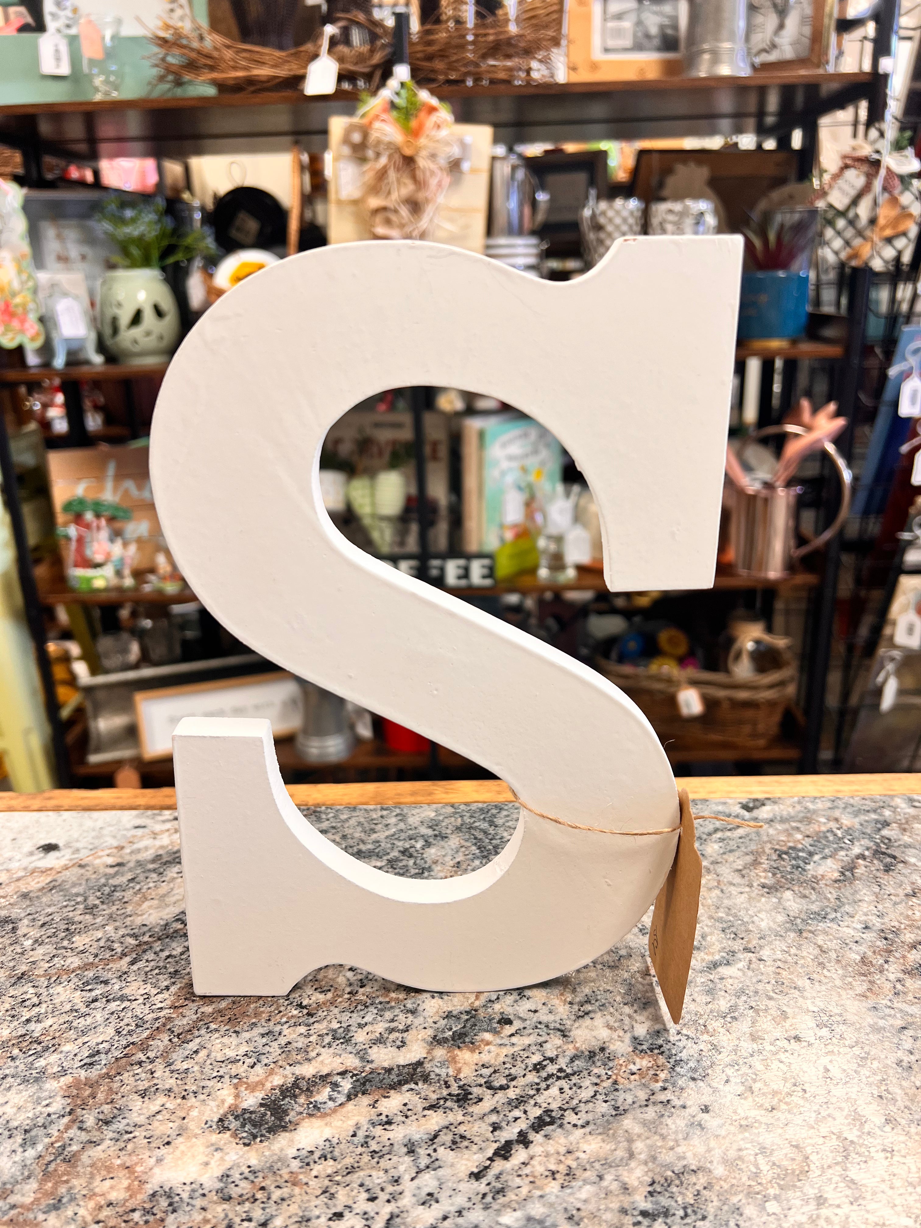Letter S