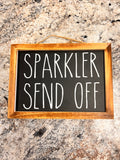 Sparkler Sign