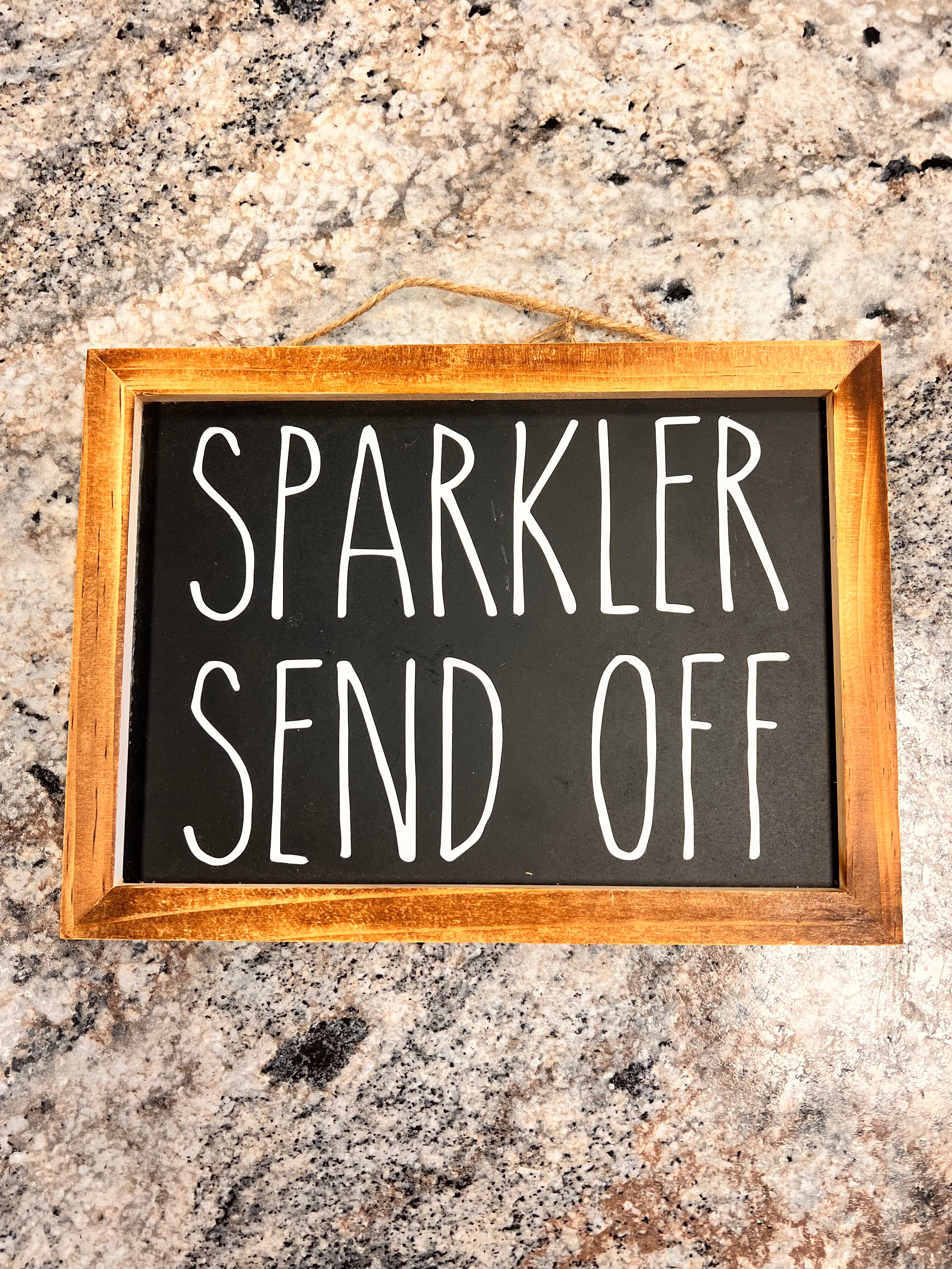 Sparkler Sign