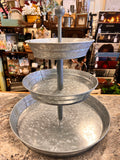 Metal Tiered Tray