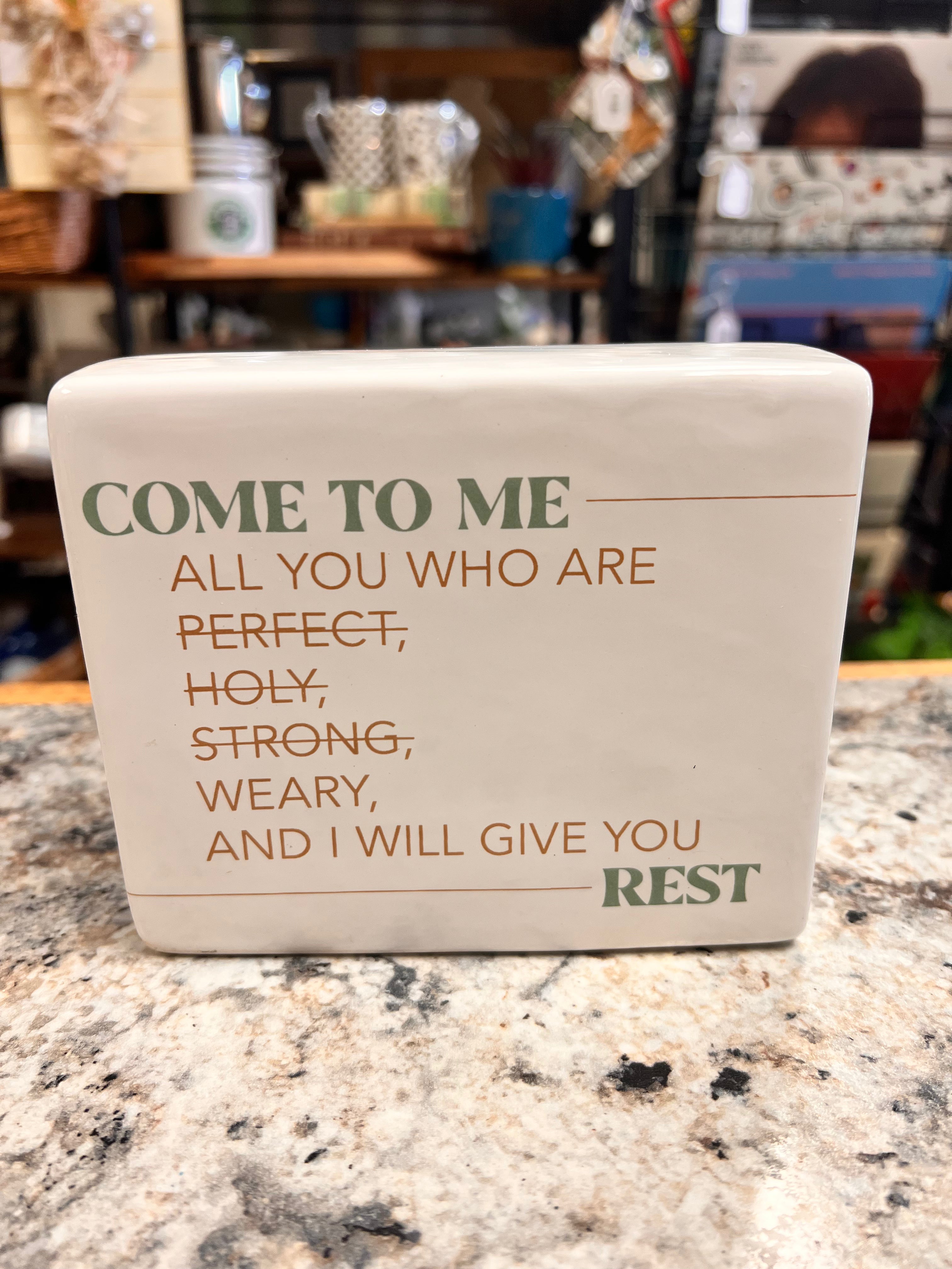 Come to Me Sign