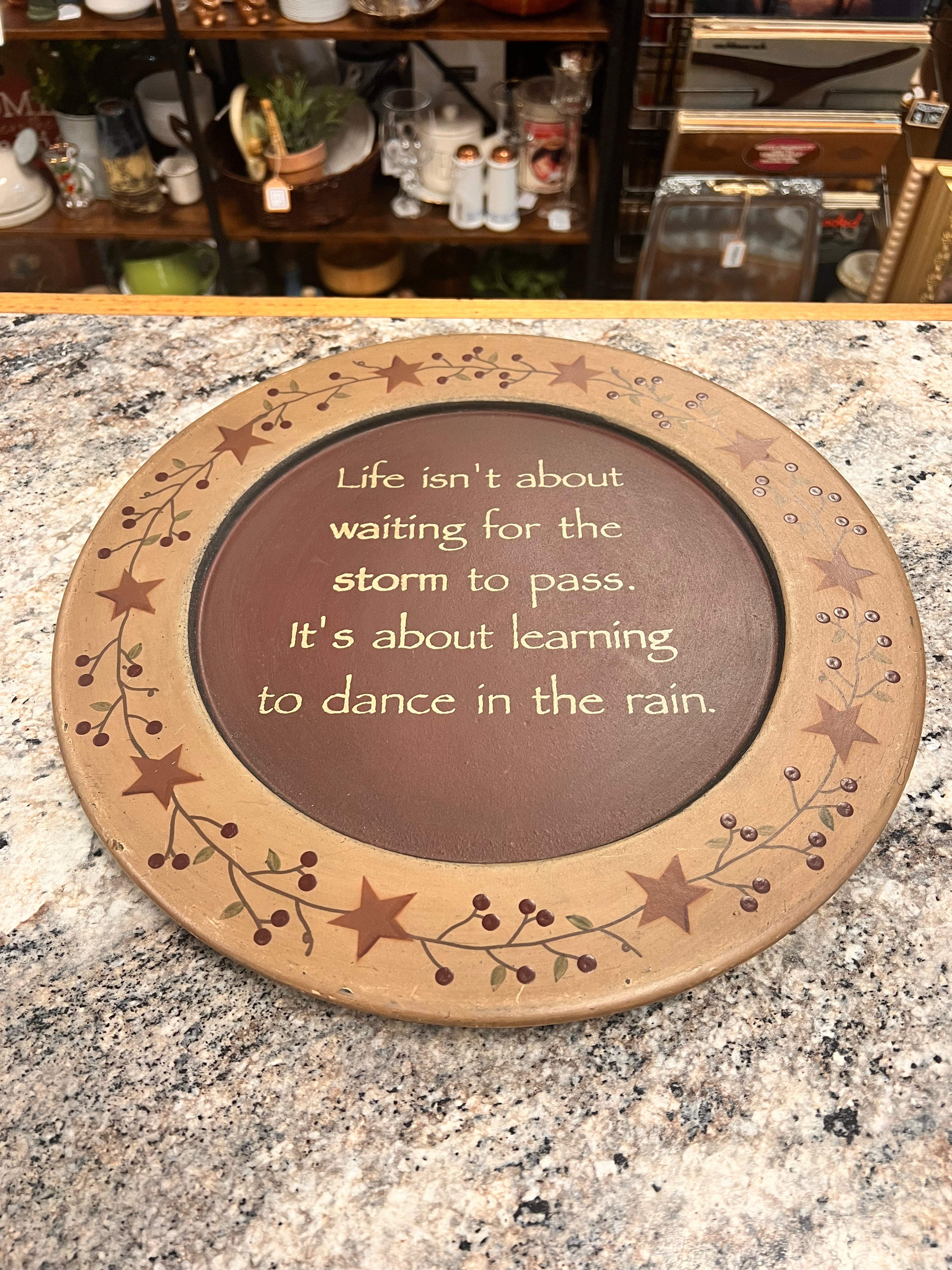 Wood Plate