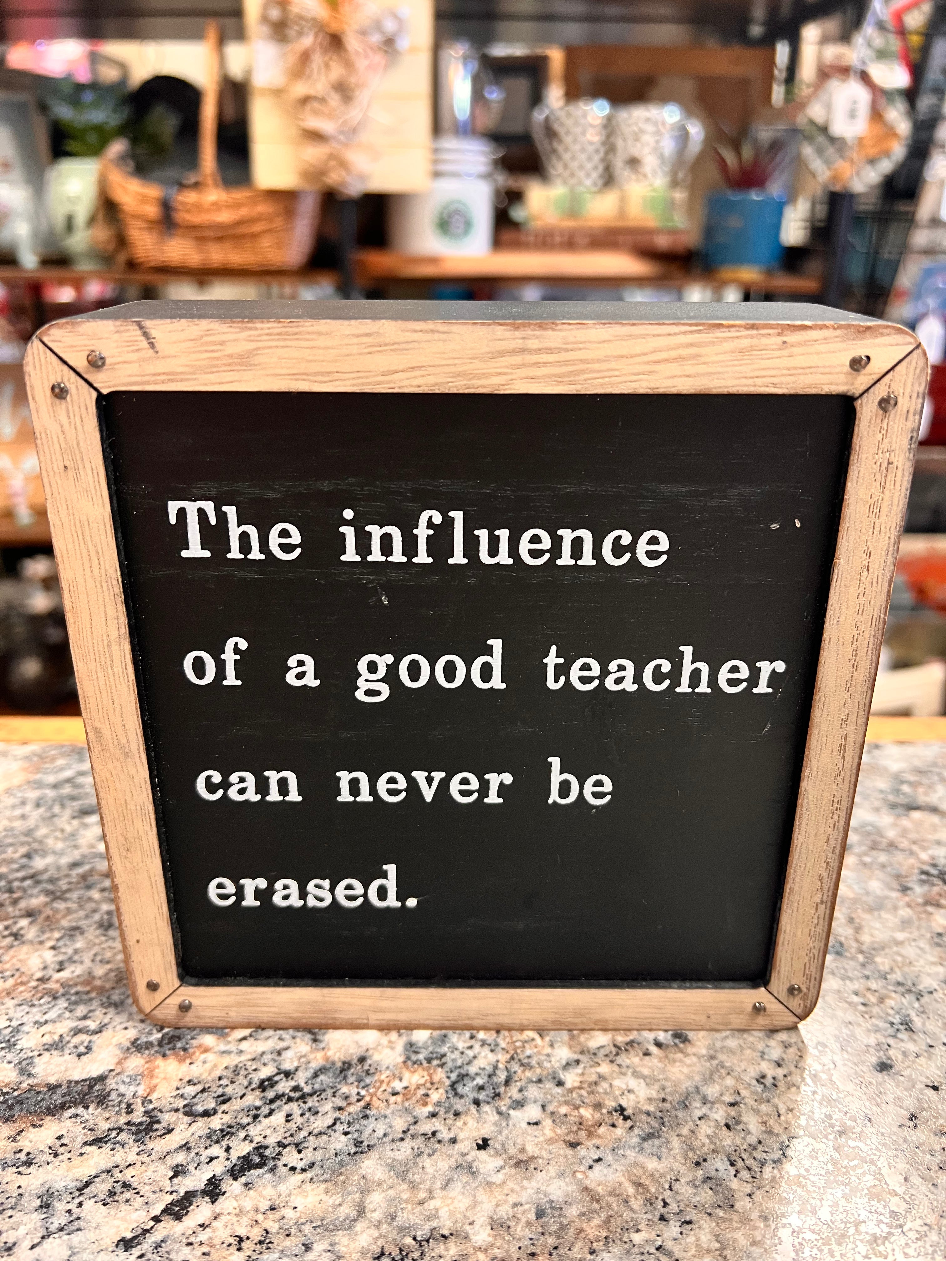 Teacher Sign