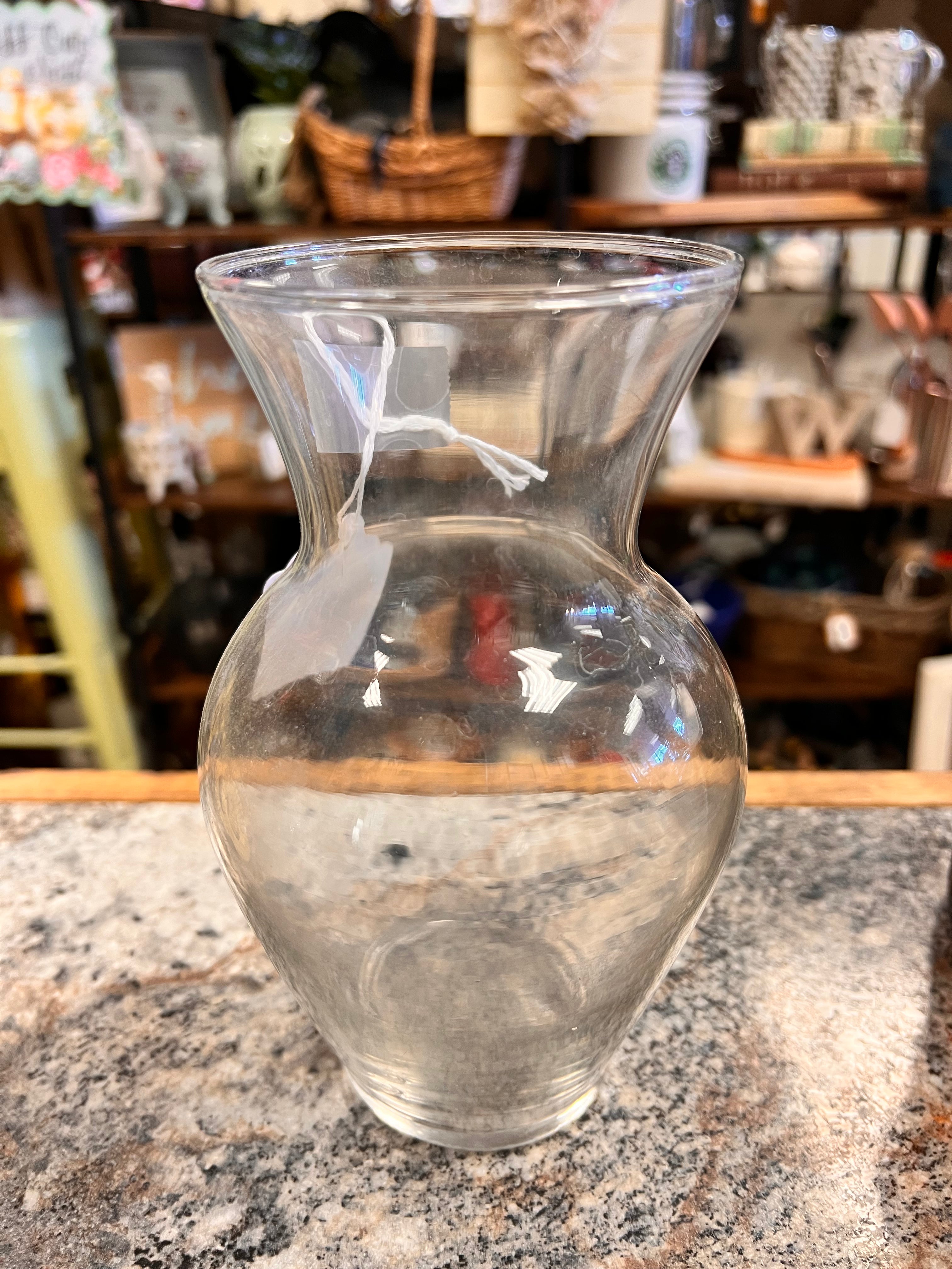 Clear Glass Vase