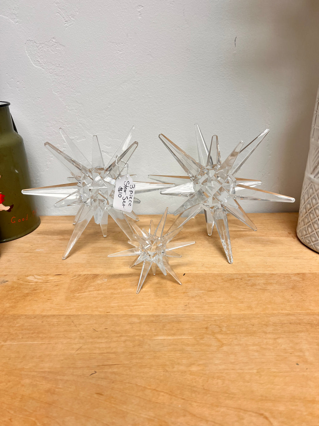 Decorative Star 3 Piece Set