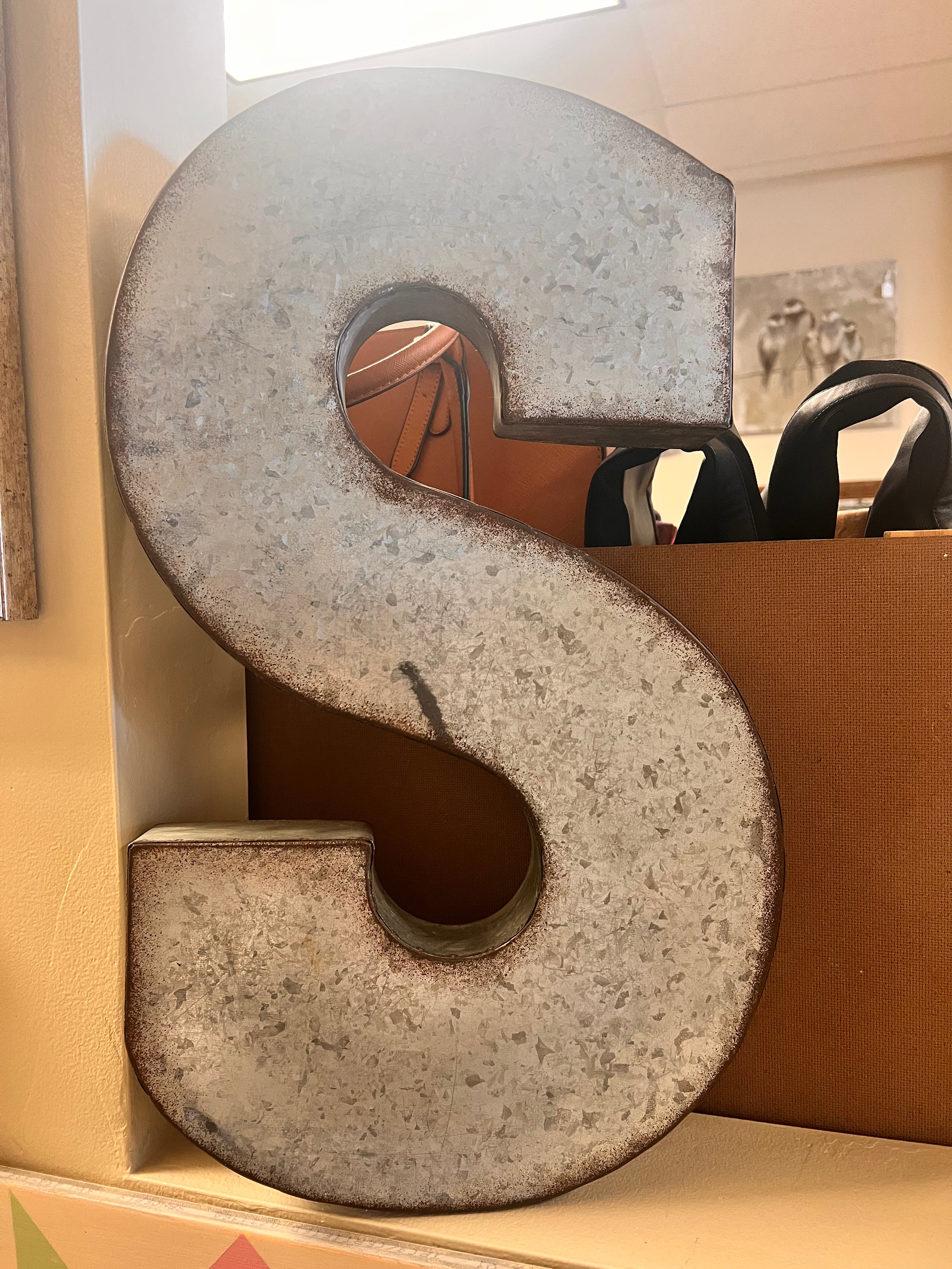 Metal Letter S
