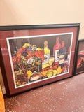 Framed Art Print 30”x36” Signed Kate Larsson