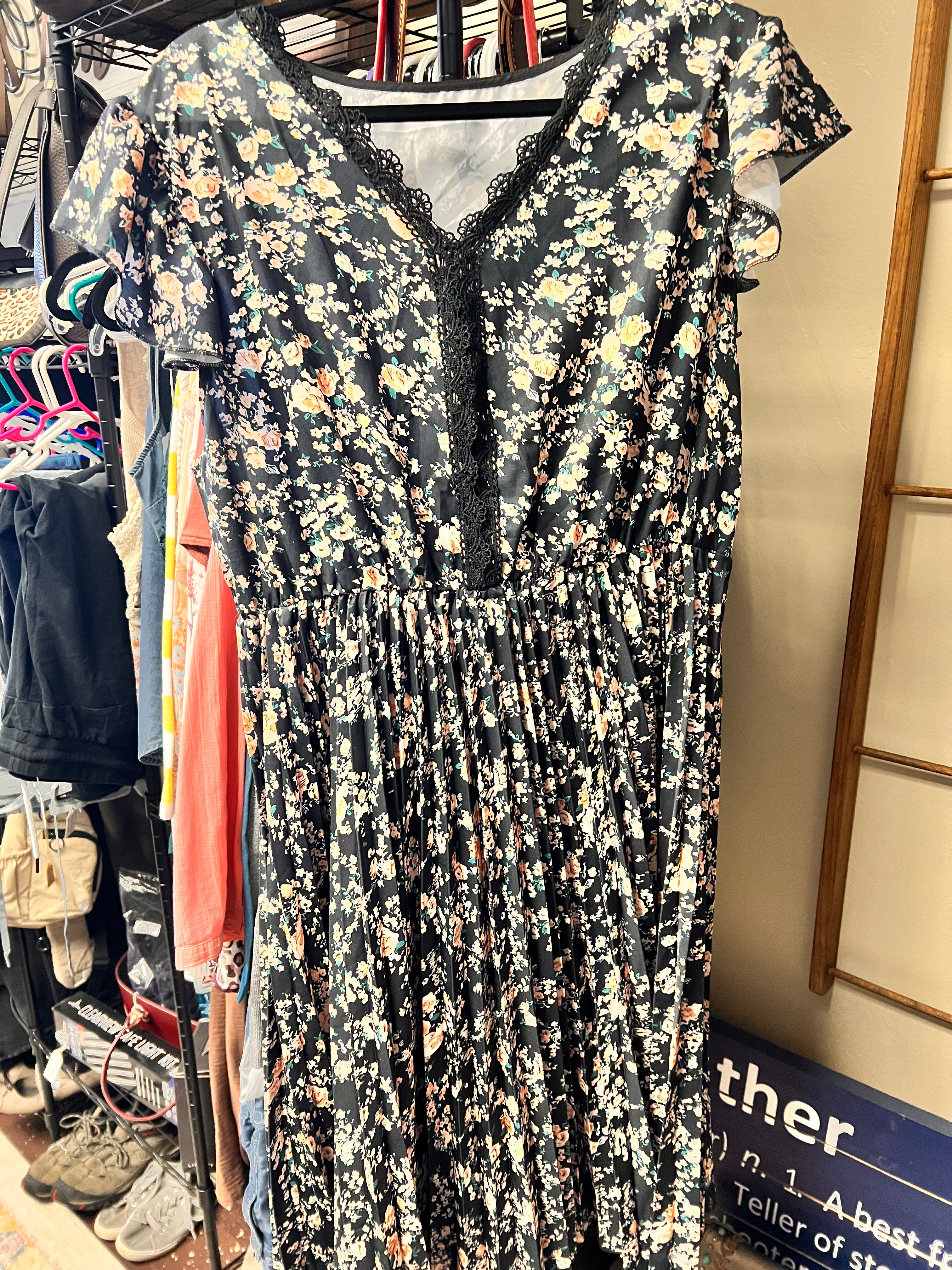 Floral Dress XXL