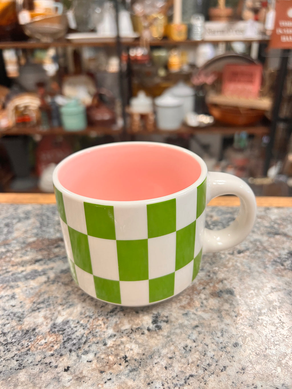 Checkered Mug
