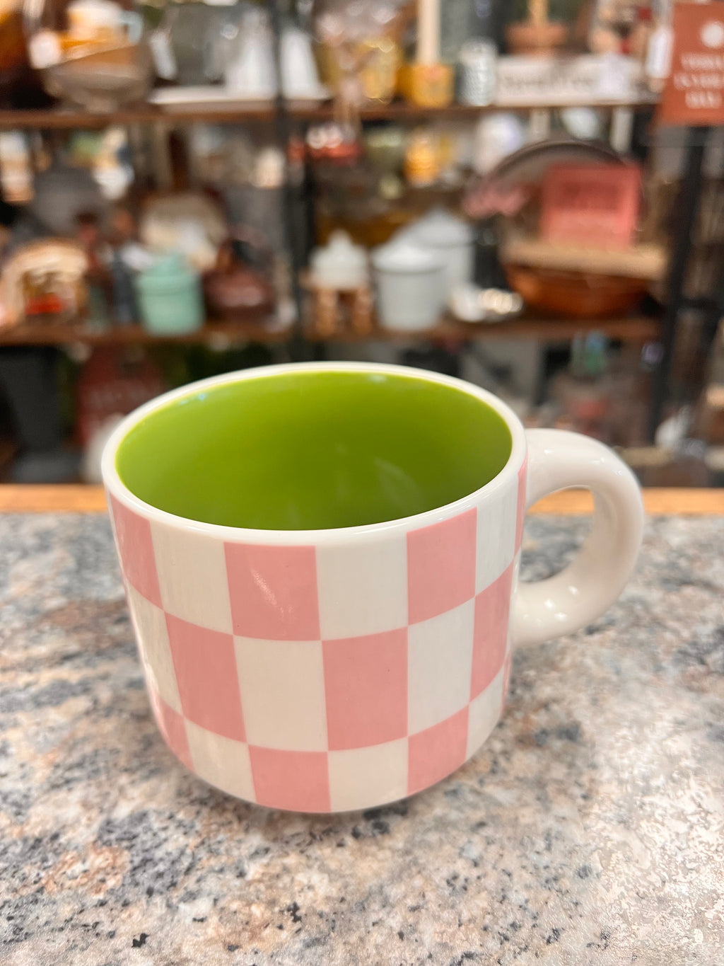 Checkered Mug