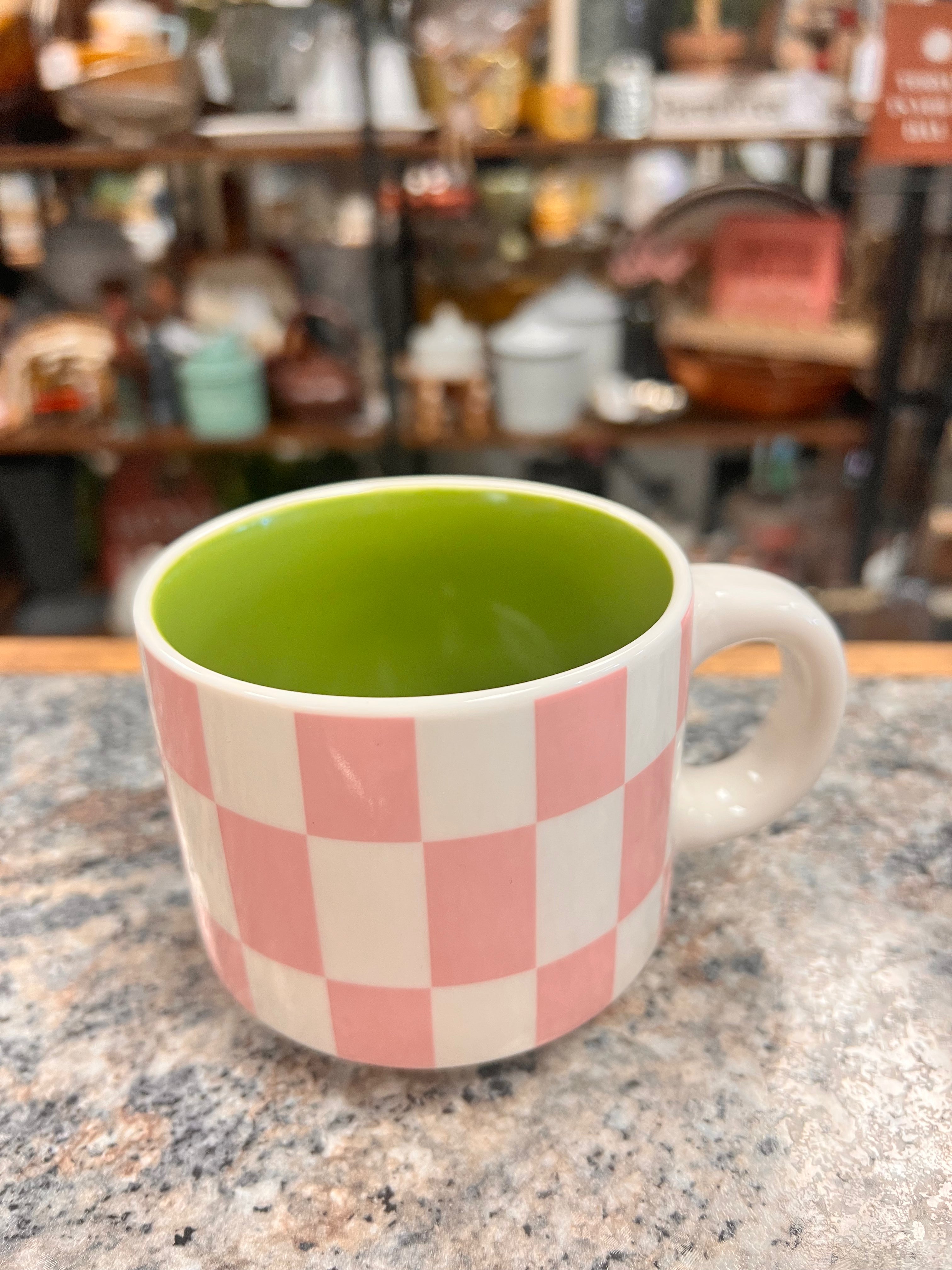 Checkered Mug