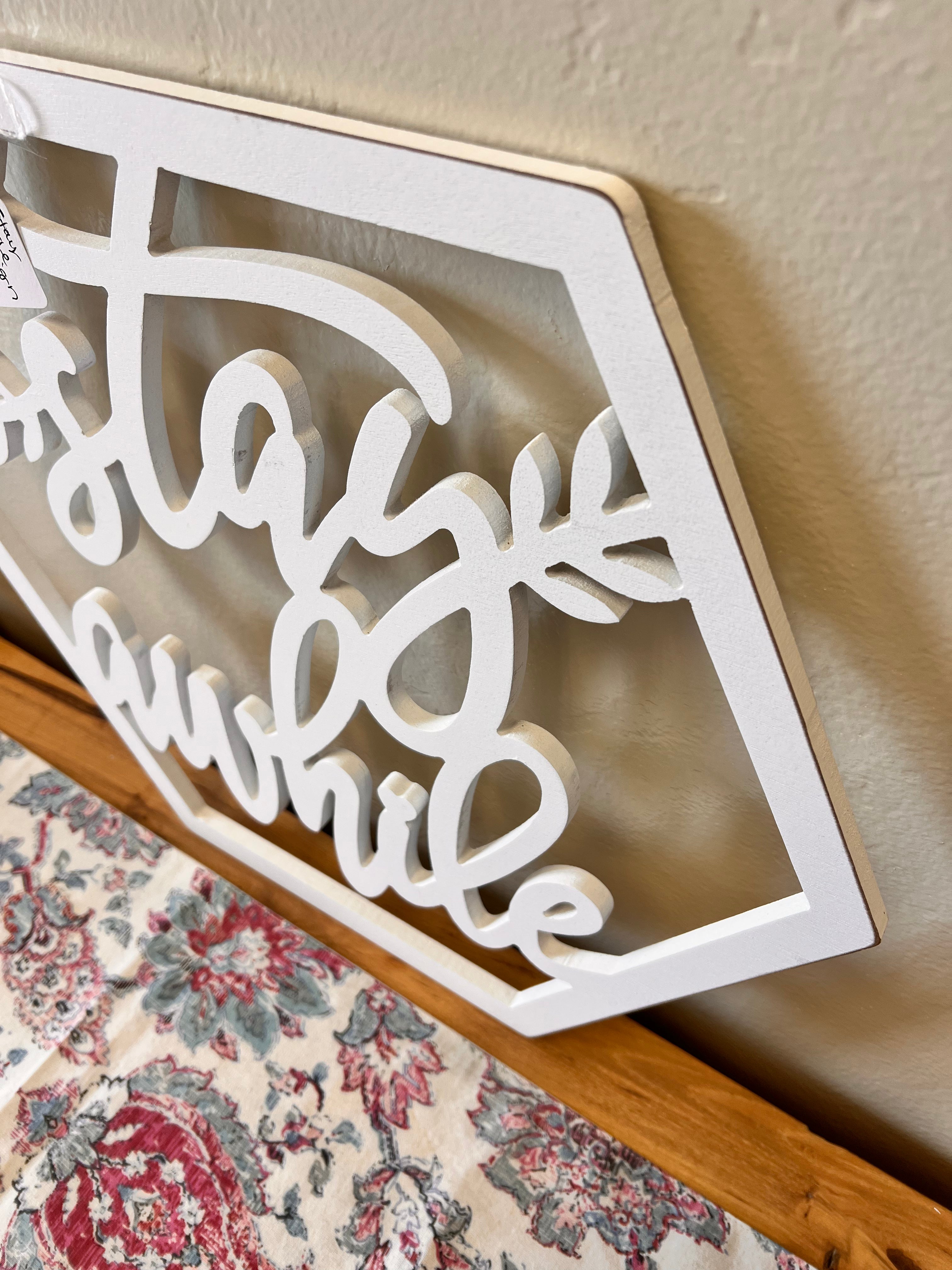Stay Awhile Sign